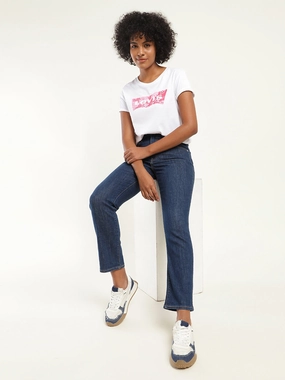 Workday Outfit Modern Comfort Women's 710 Blue Skinny Fit High Rise Jeans