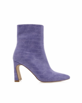 Sturdy Heel Counter LAYORI - AMETHYST CROC