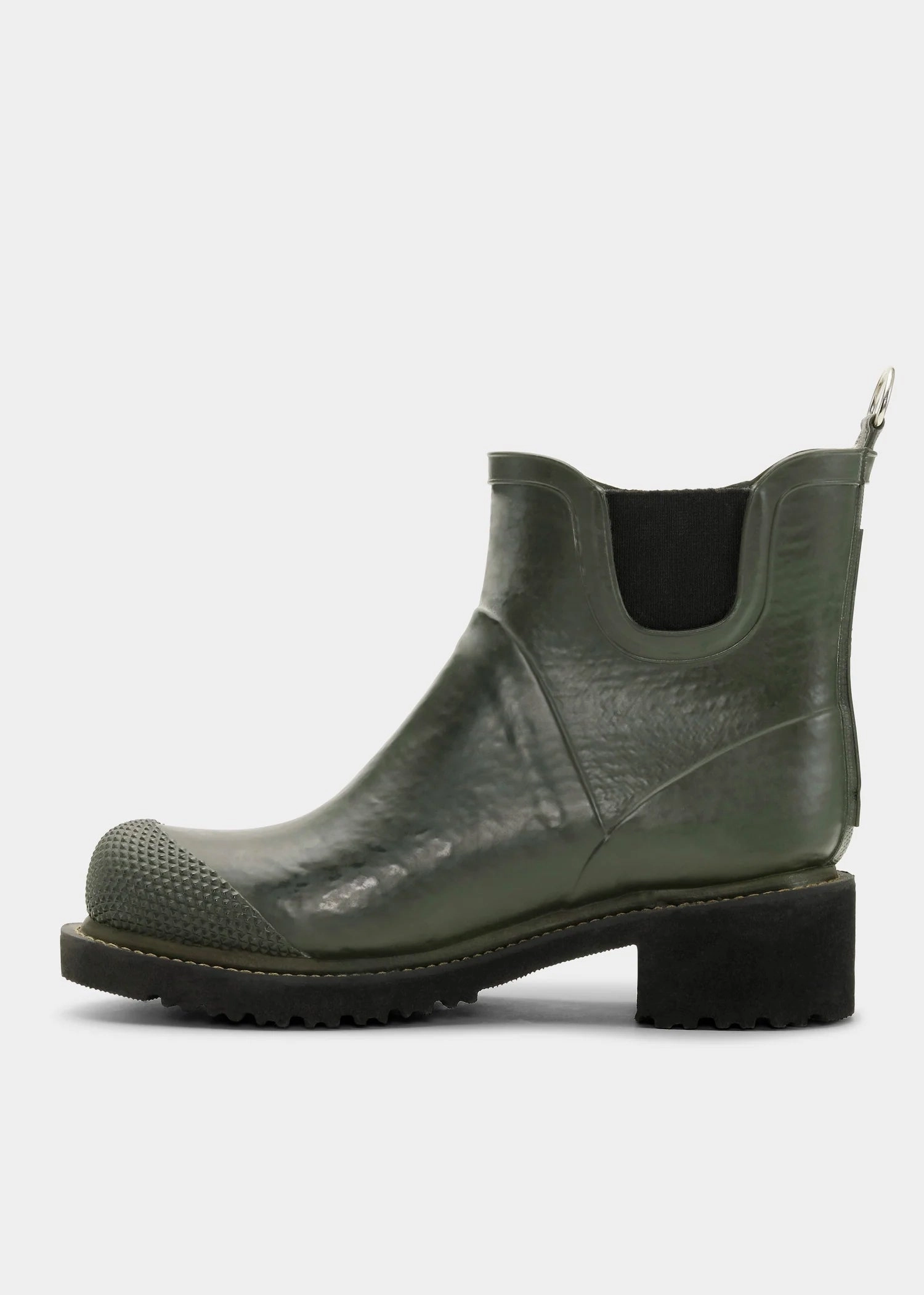 All Weather Snow Trekker Ilse Jacobsen Rub 47' Short Rubber Waterproof Boots With High Heel