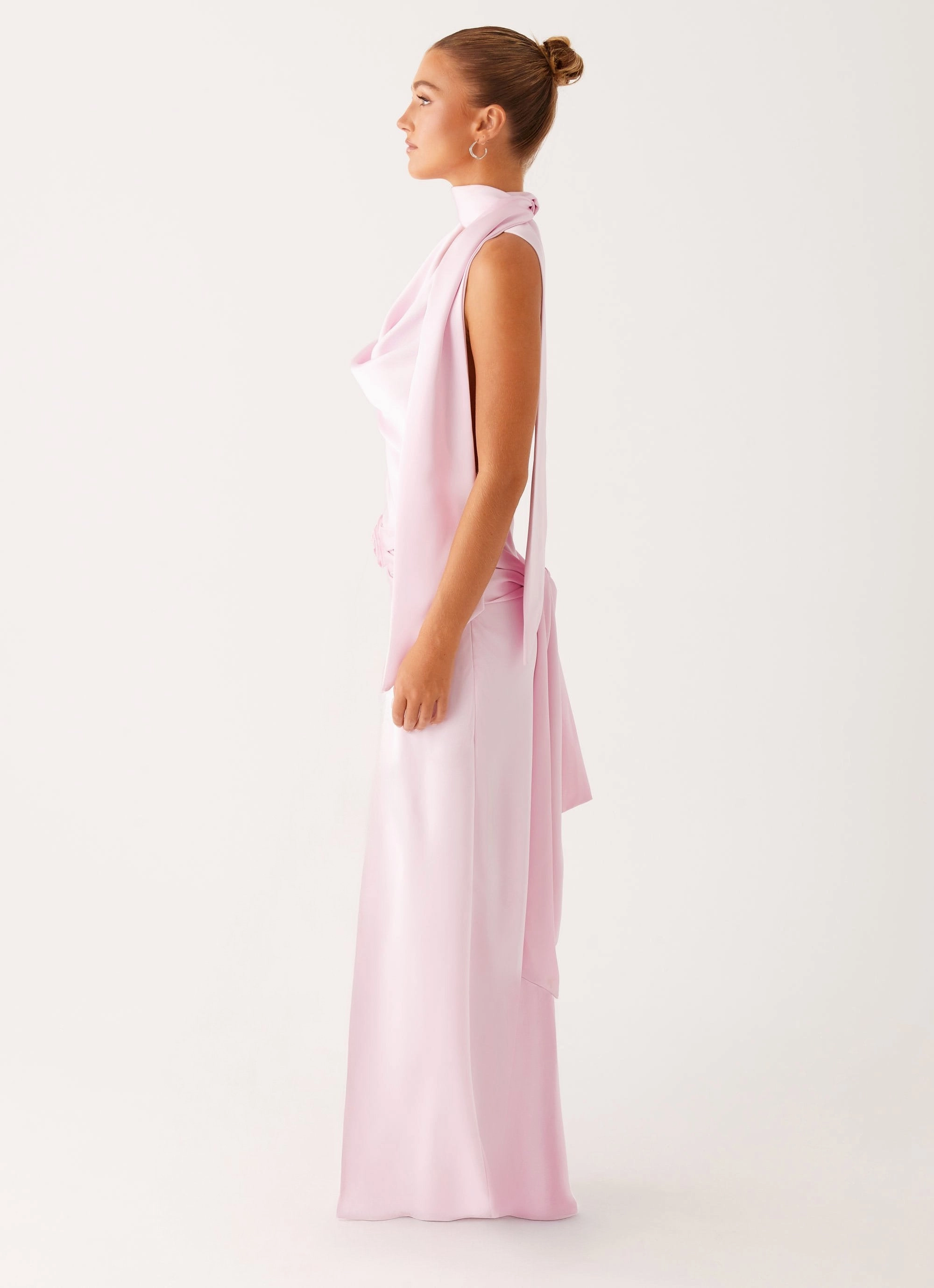 Casual Fit Imani Maxi Dress - Pink