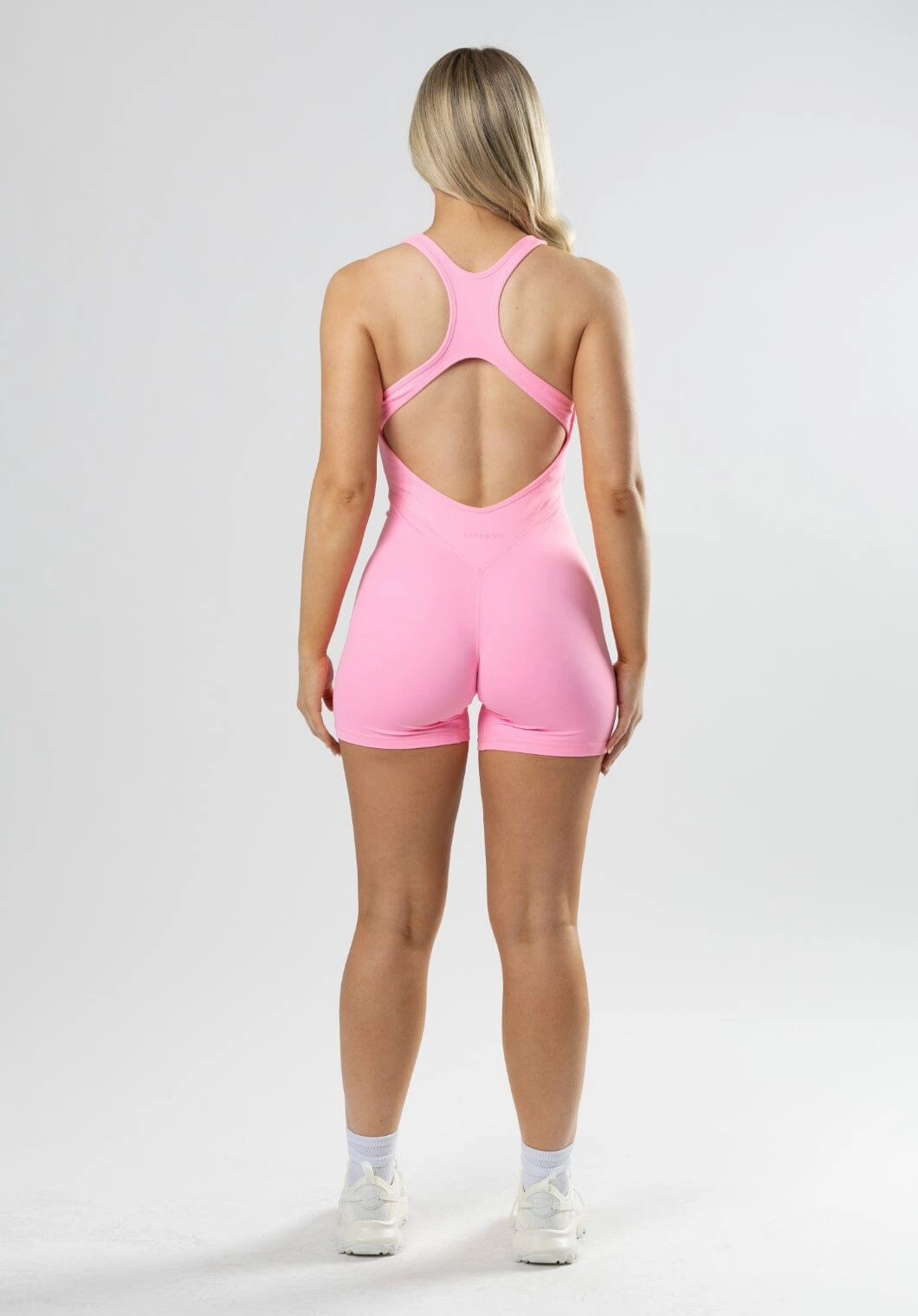 RecStretch Define Sculptseam? Shortsuit Flamingo volleyball outfit
