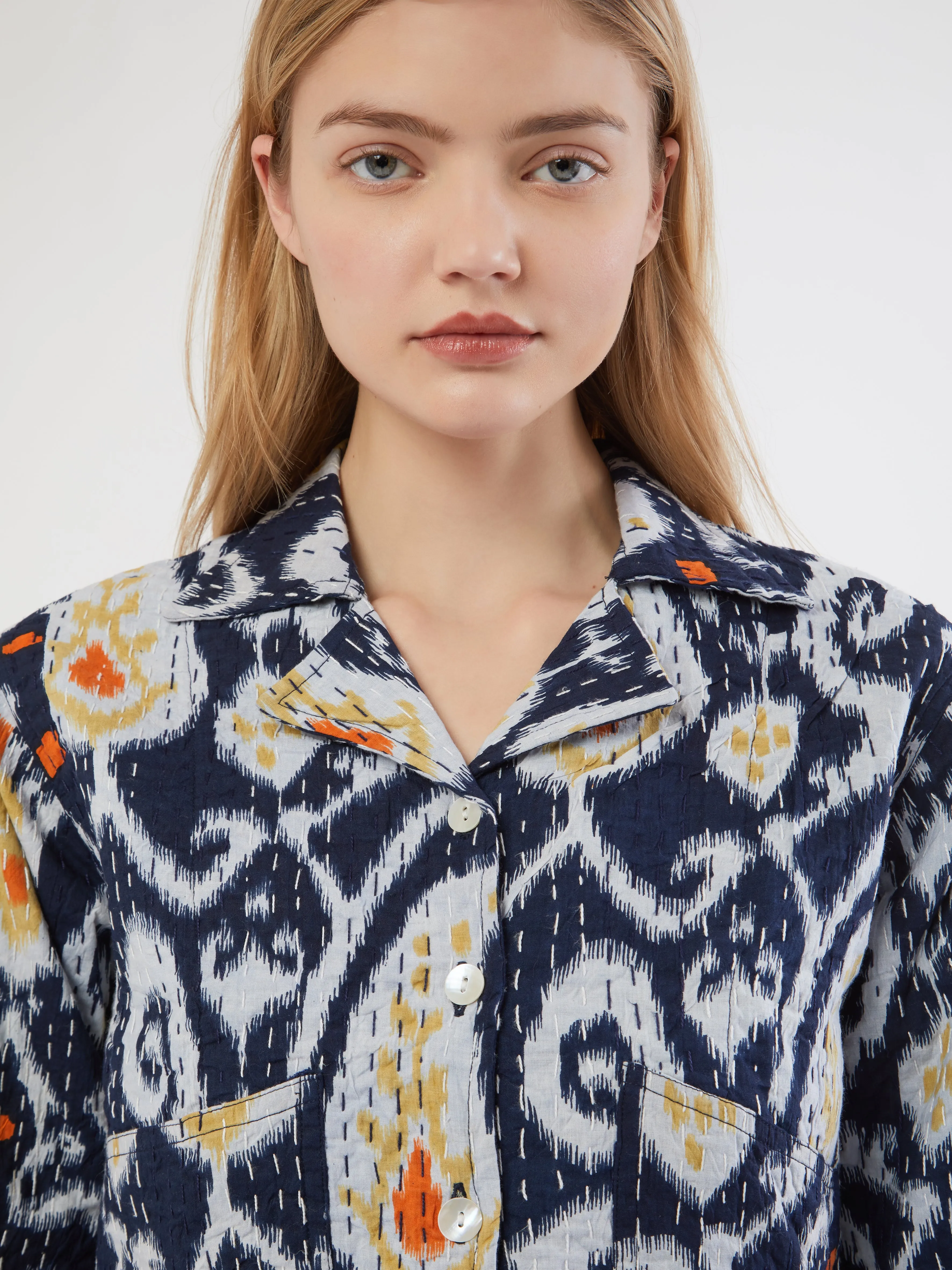 Waterproof Fabric Indian Kantha Jacket