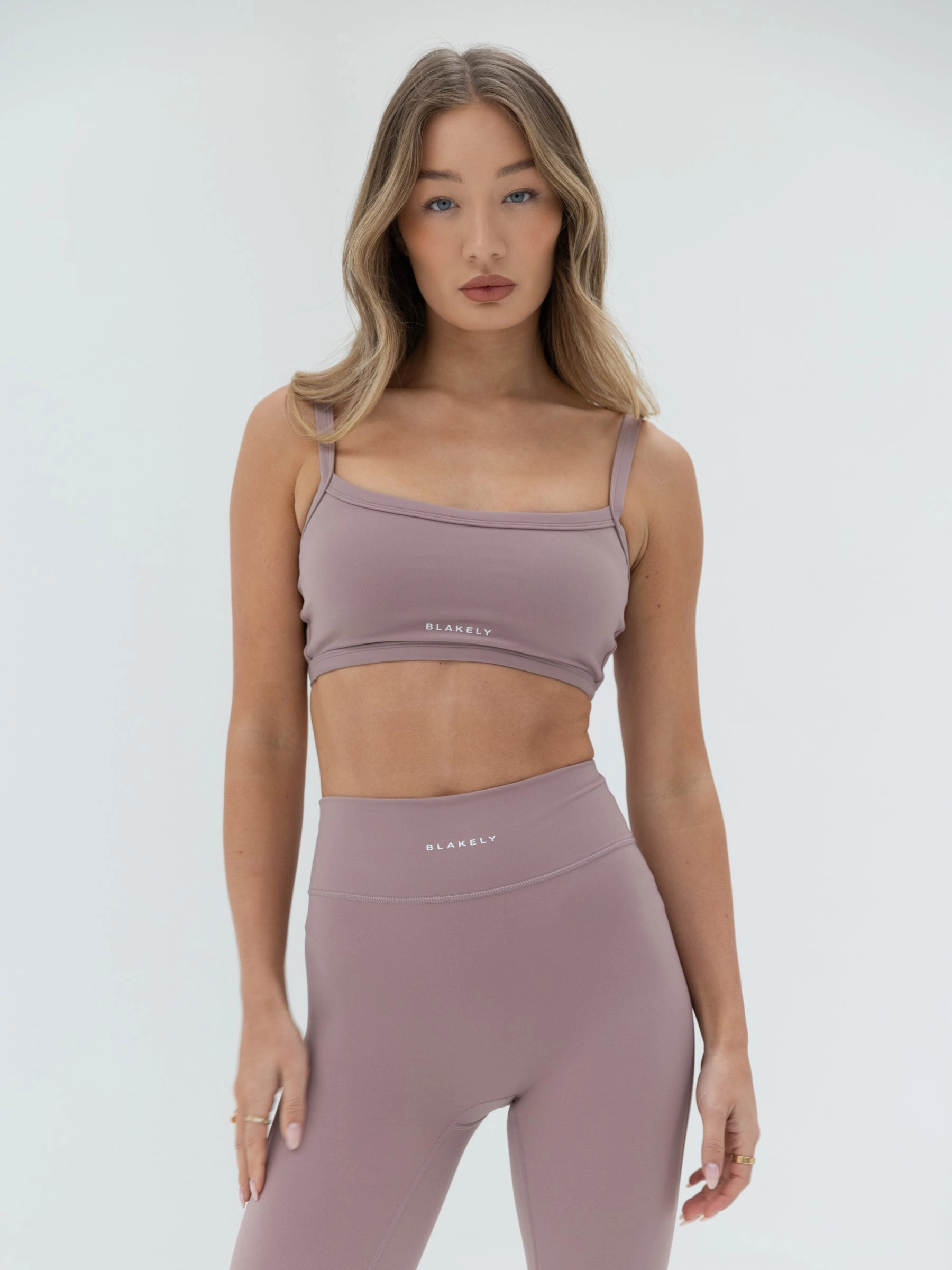 Stretch stitching Ultimate Sports Bra - Dusty Pink