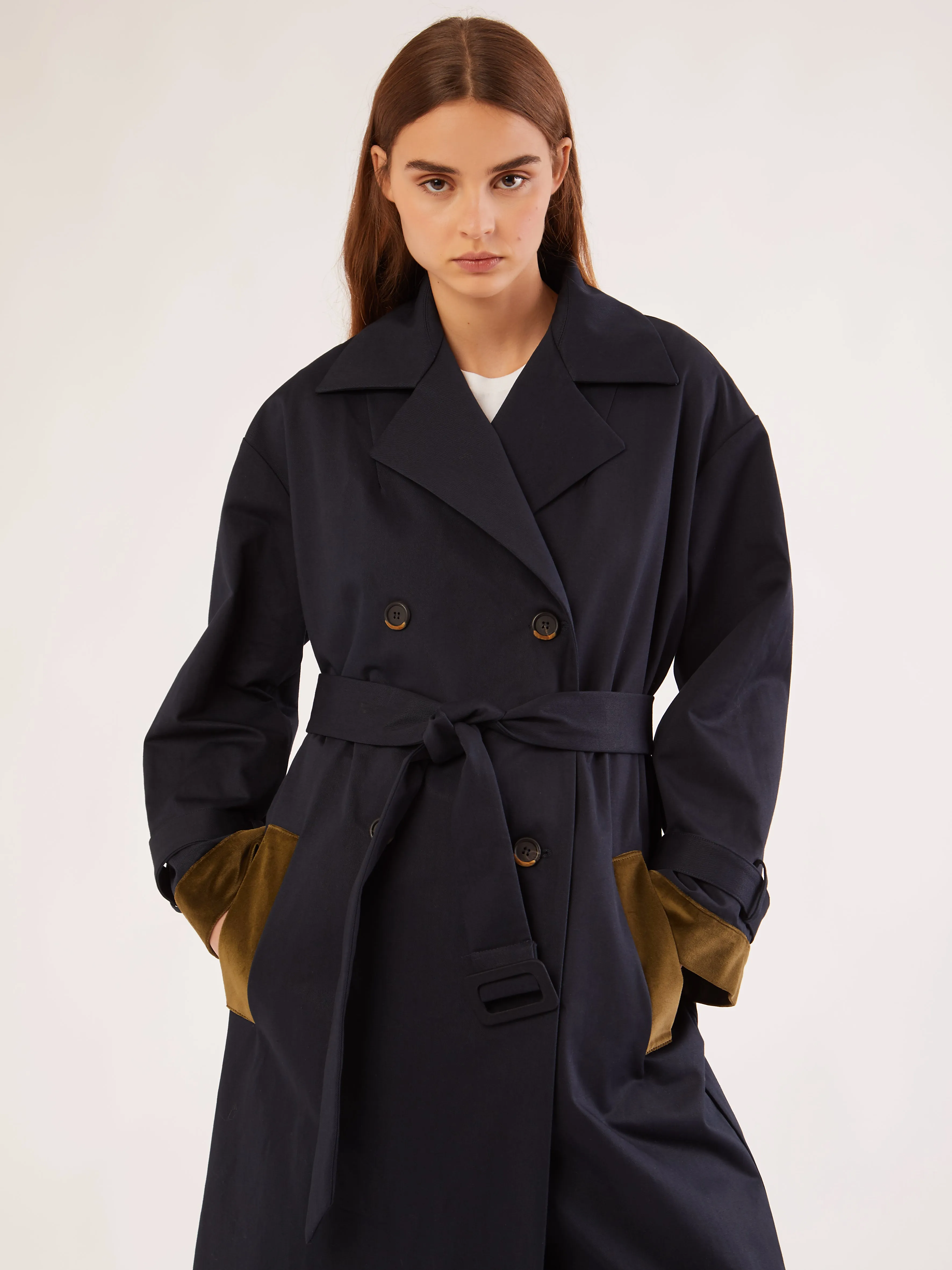 ScratchResistant Zippers Italian Mila trench