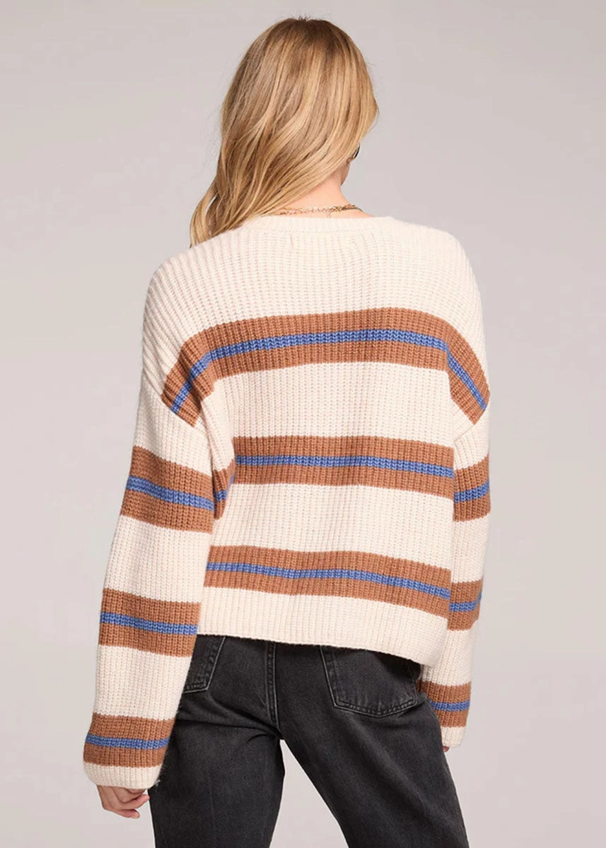 Knitwear Look Jane Sweater - Natural