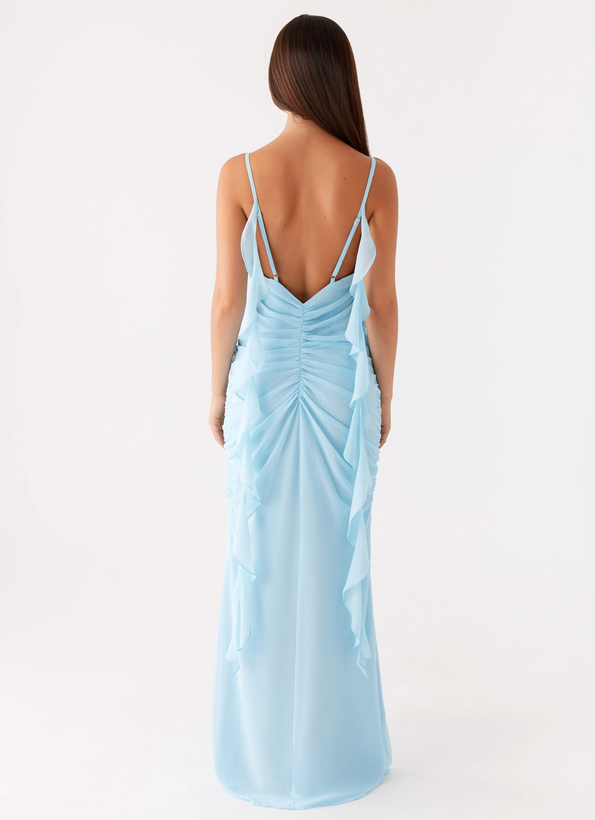 LowProfileZipper Dressy Glow Jasmina Maxi Dress - Blue