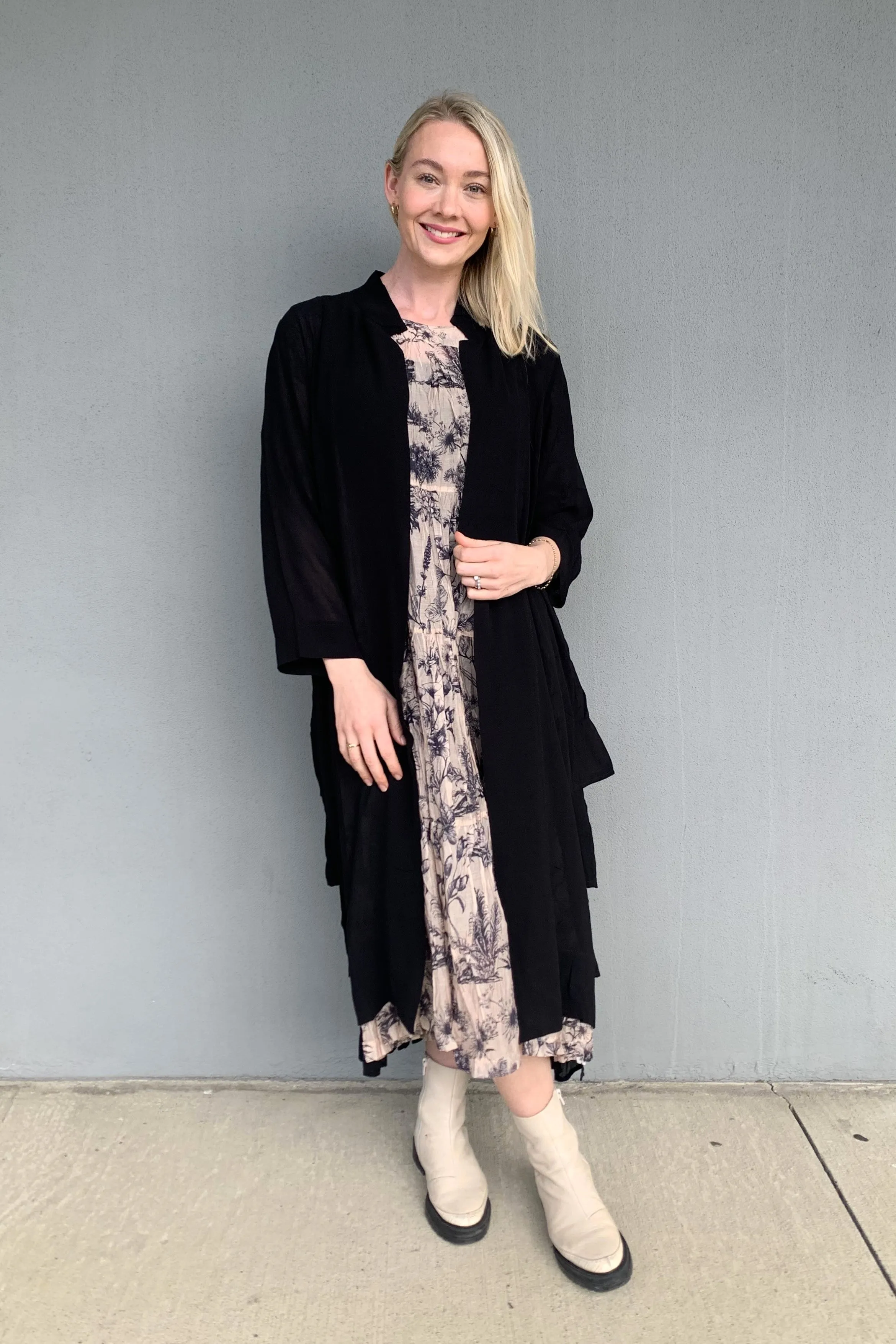 Jellicoe - JS24-26 Frilled Back Duster Thermal regulation