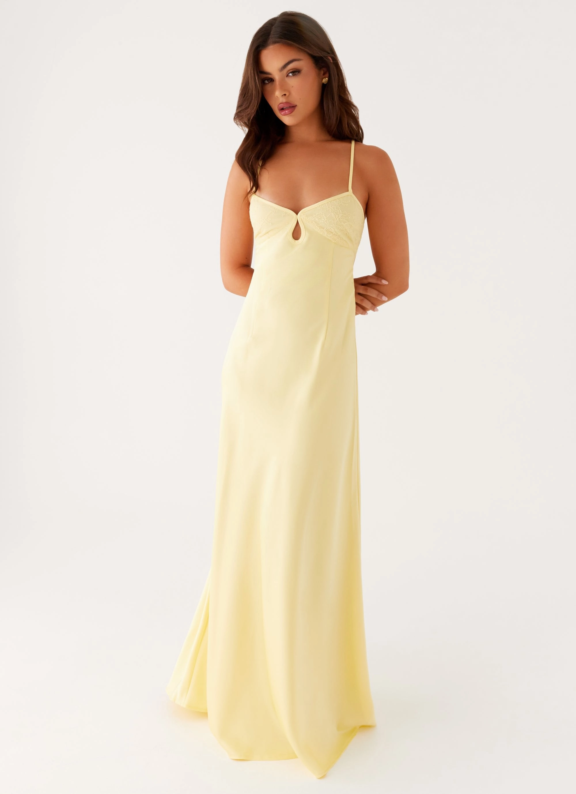 Joanie Maxi Dress - Yellow Fresh Motion