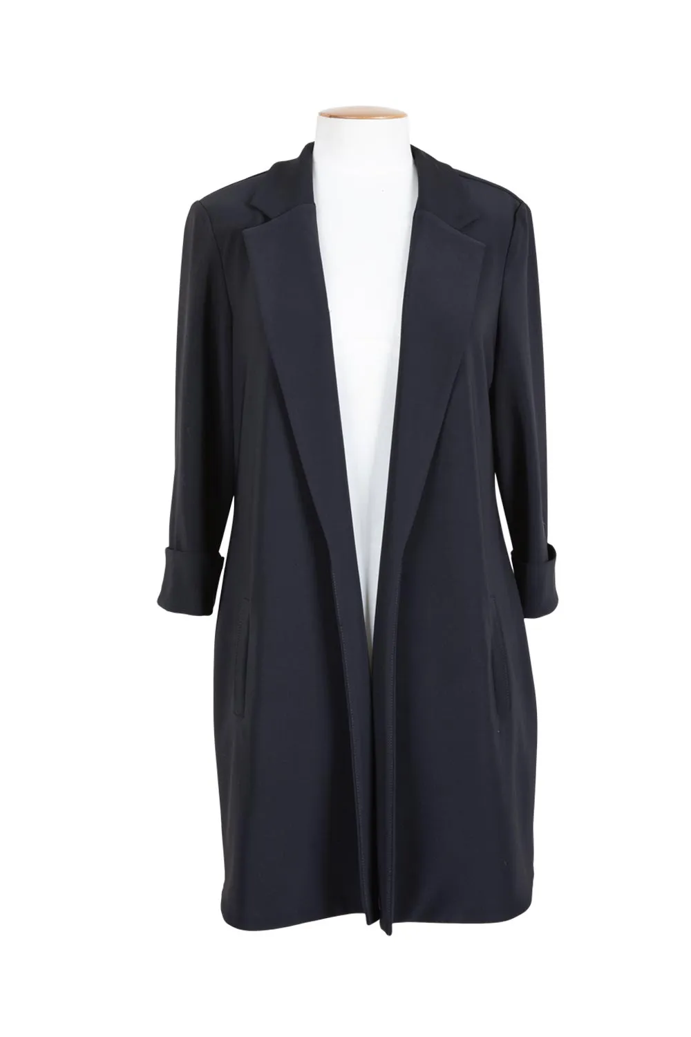 Joseph Ribkoff - 233304 Longline Blazer Crisp Look Practical Cold Piece
