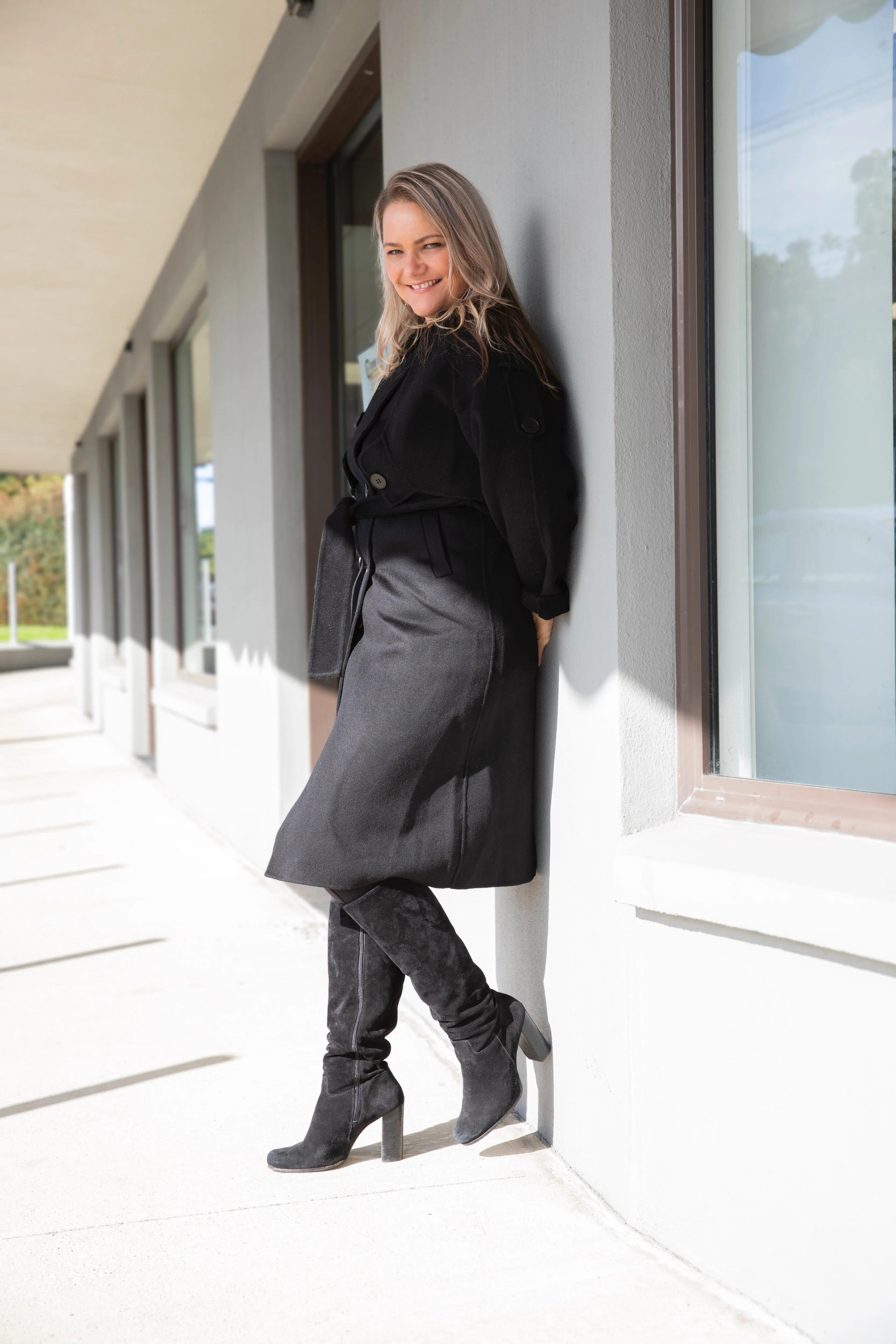 Birds of a Feather - BOAF113 Josie Wool Coat - Exclusive Classic Fit Cut