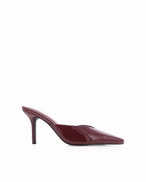 Luxury Touch KAREY - CHERRY RED PATENT