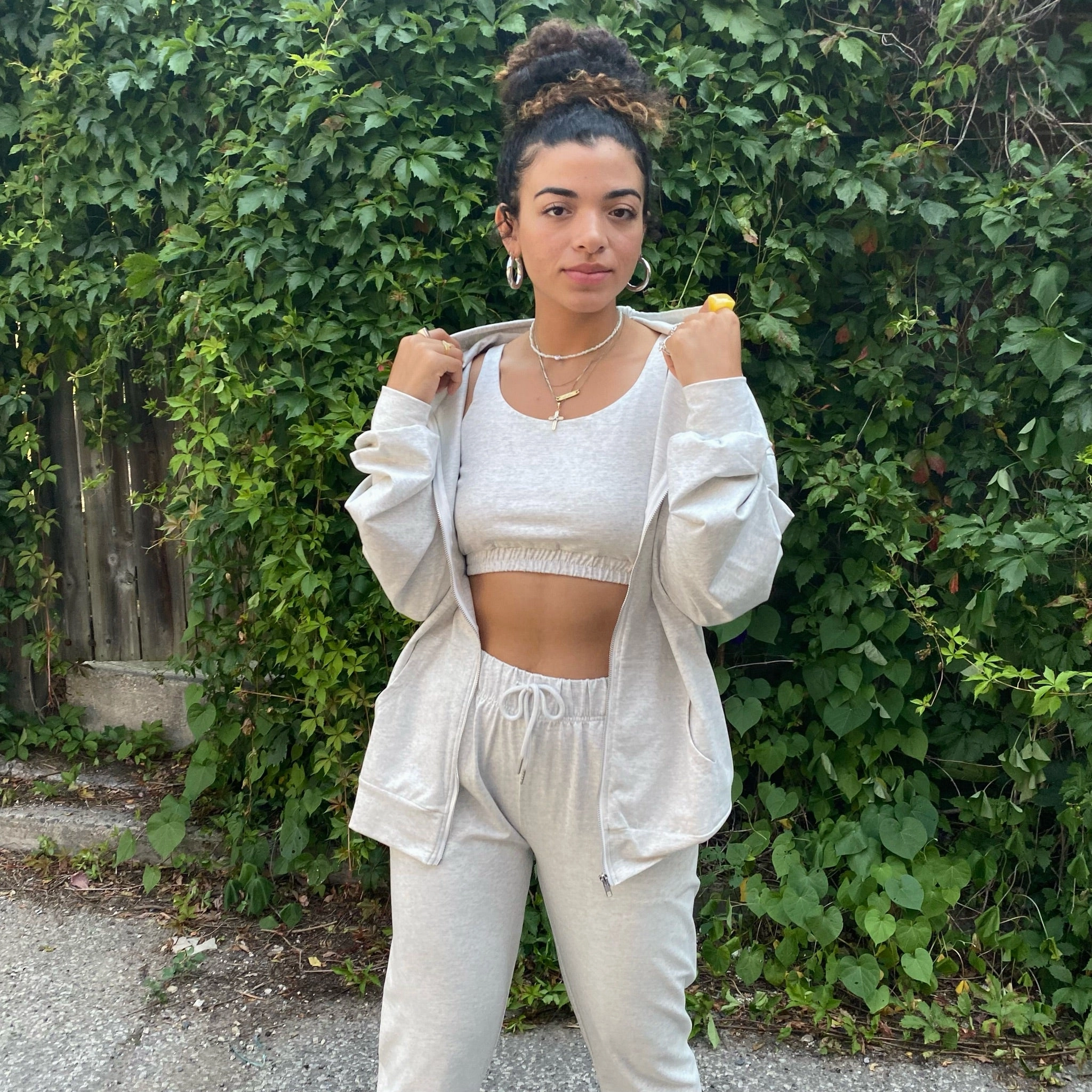 KARLIE Crop Tank alloy segment