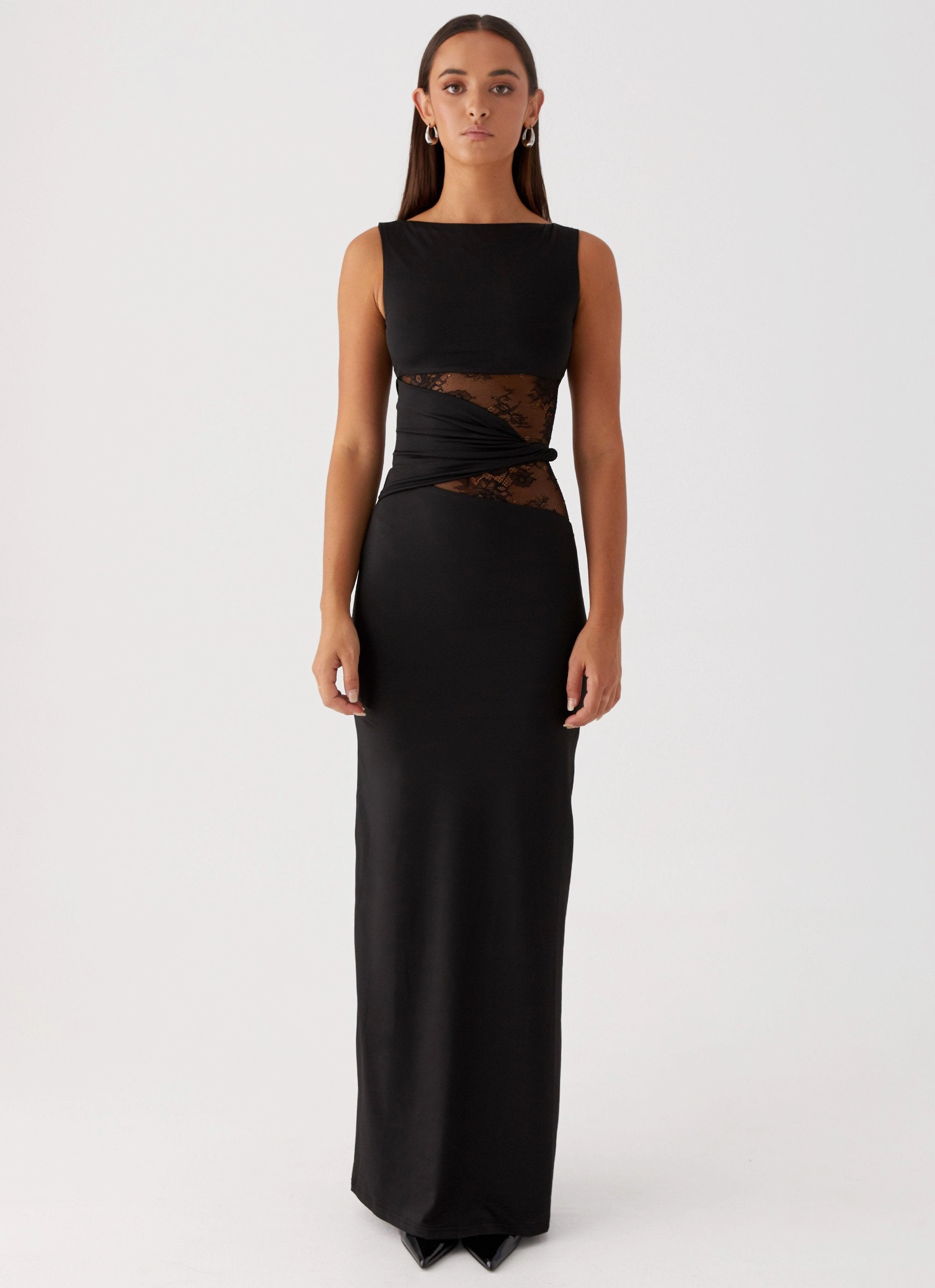 Karma Maxi Dress - Black solo wear