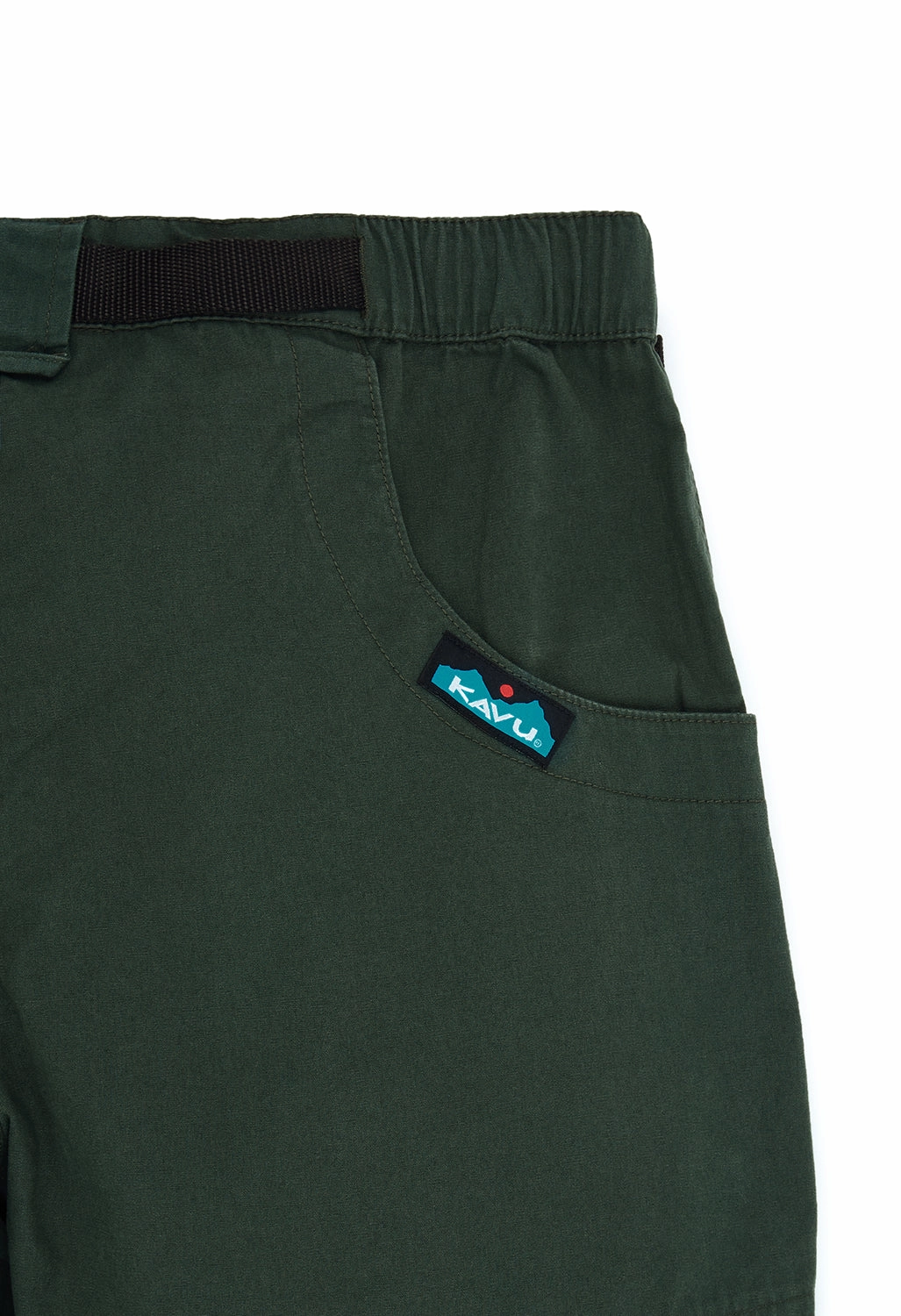 KAVU Men's Chilli Lite Shorts - Green Gables Breathable Cut Versatile Wear