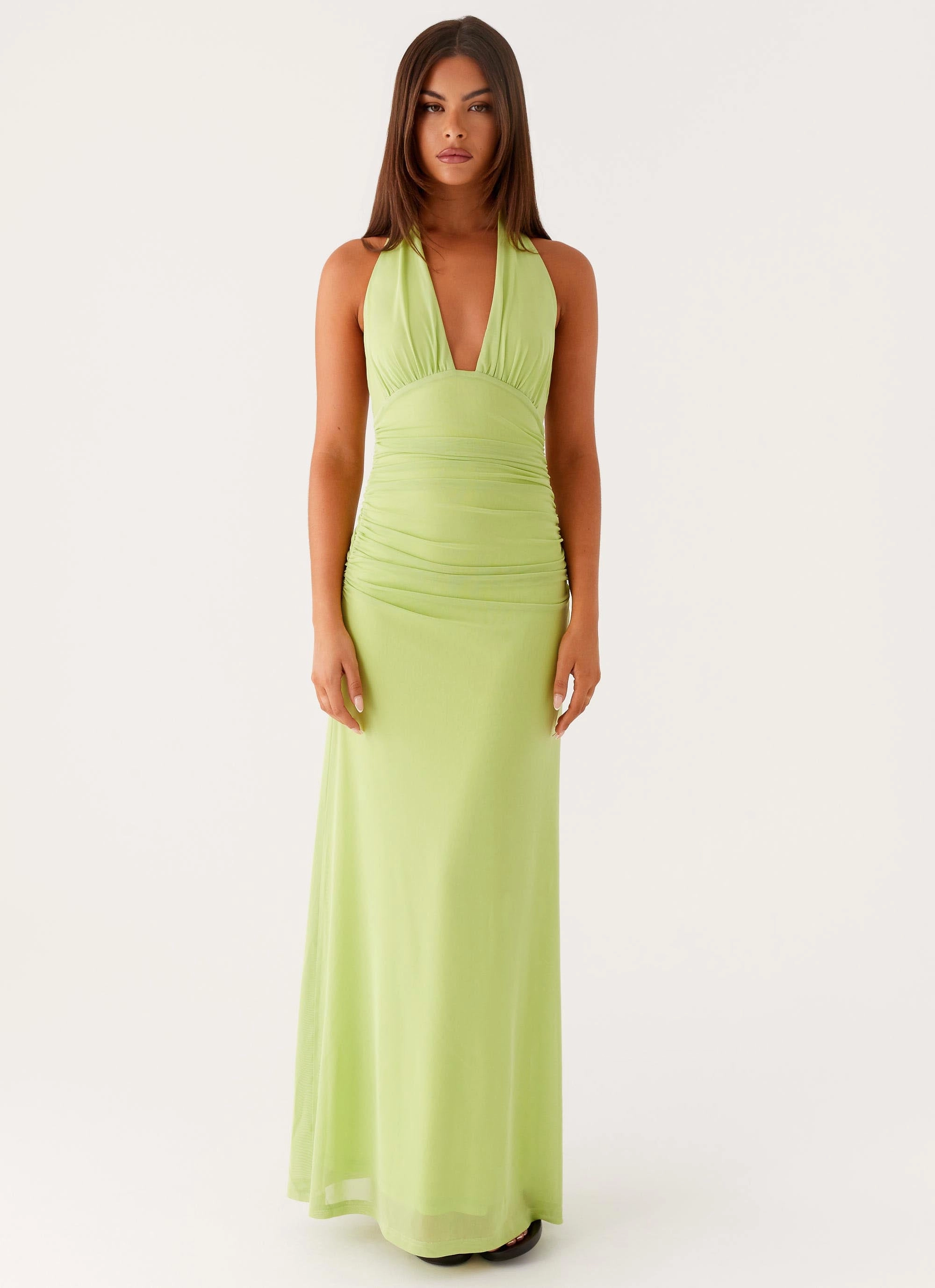 All Layer Air Layer Kerrie Maxi Dress - Lime
