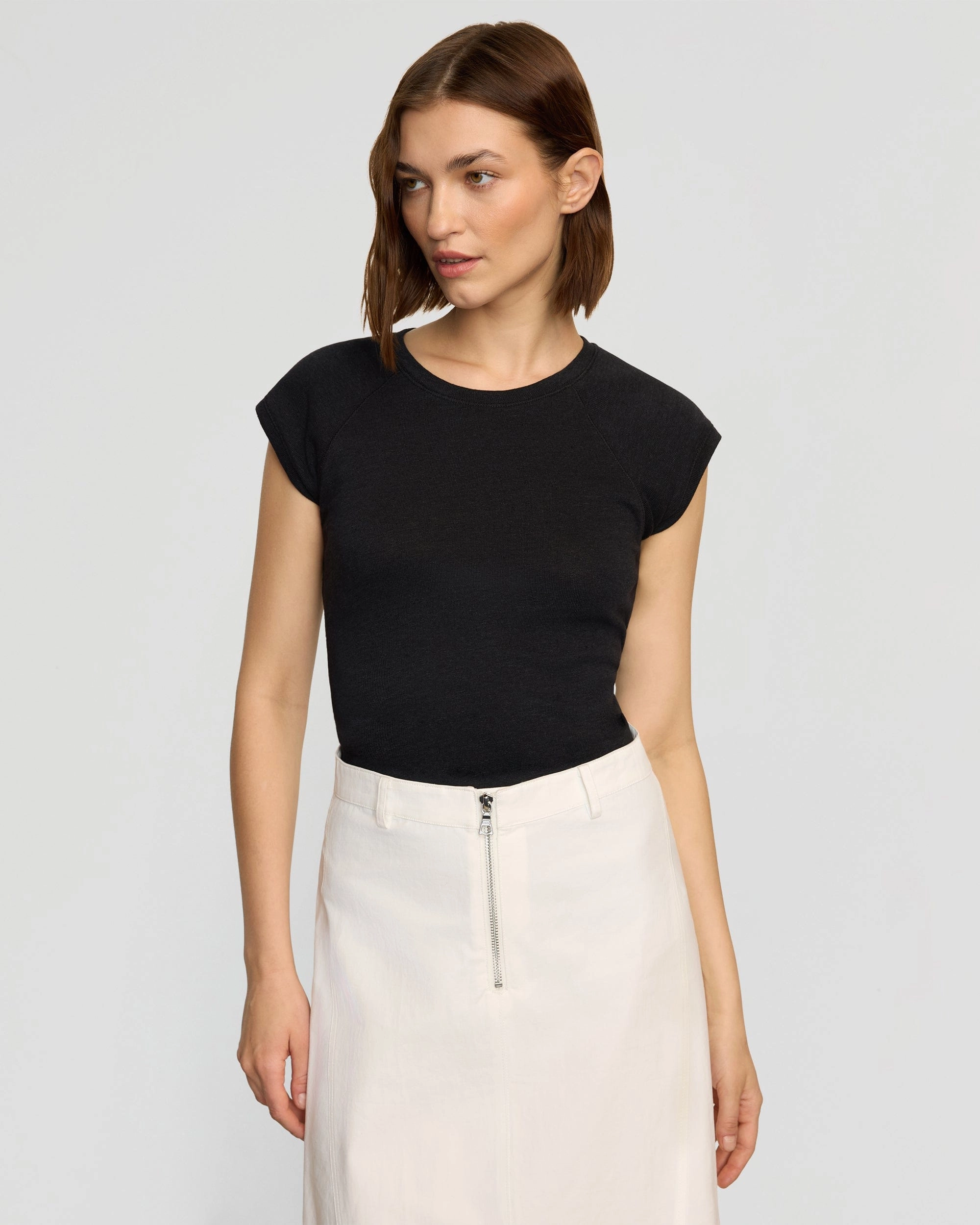 Wrinkle Resistant Cloth Kiely Raglan Hemp-Organic Cotton Tee