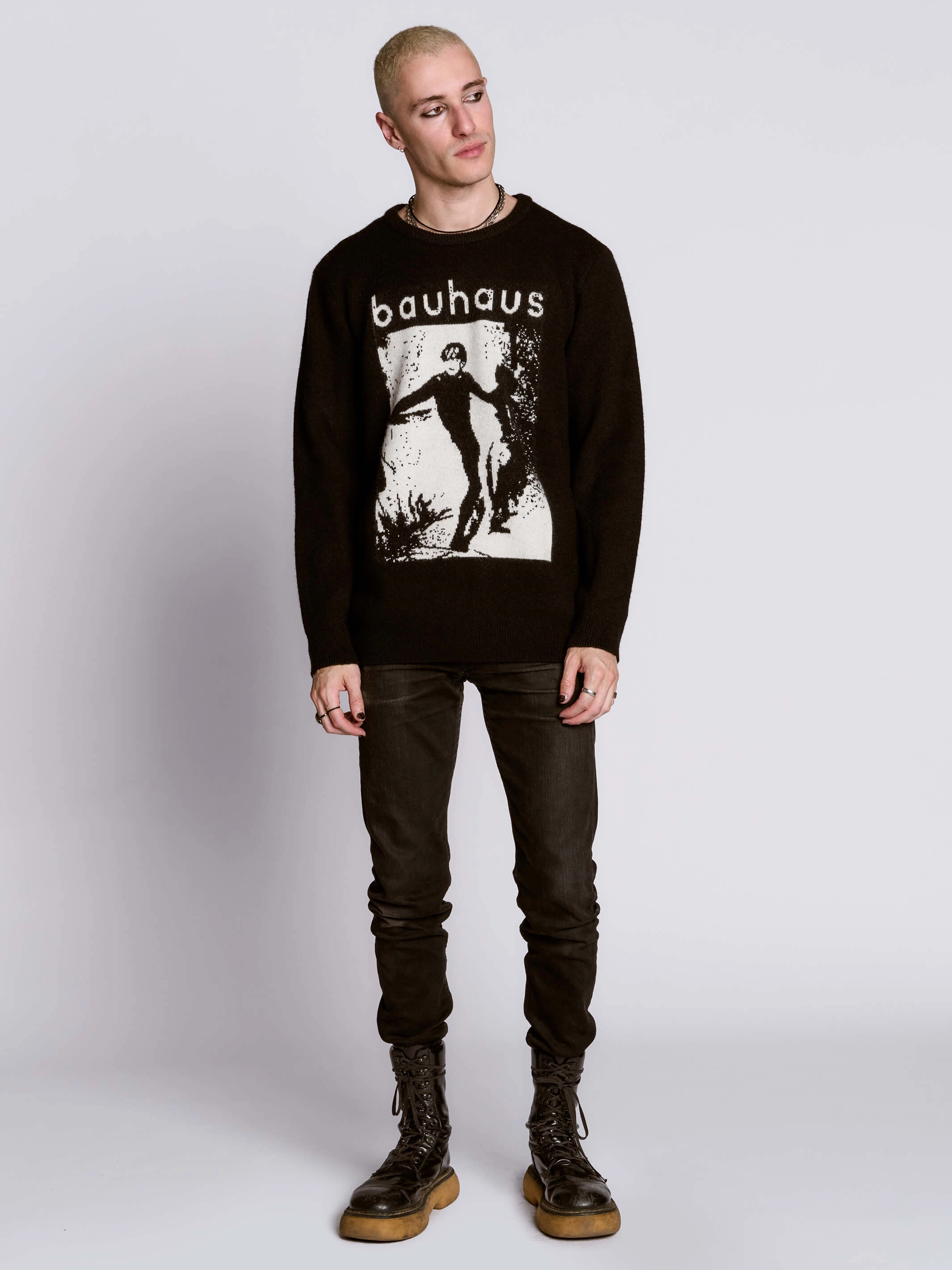 Bauhaus Undead Sweater Cozy Knit Piece Chic Layering