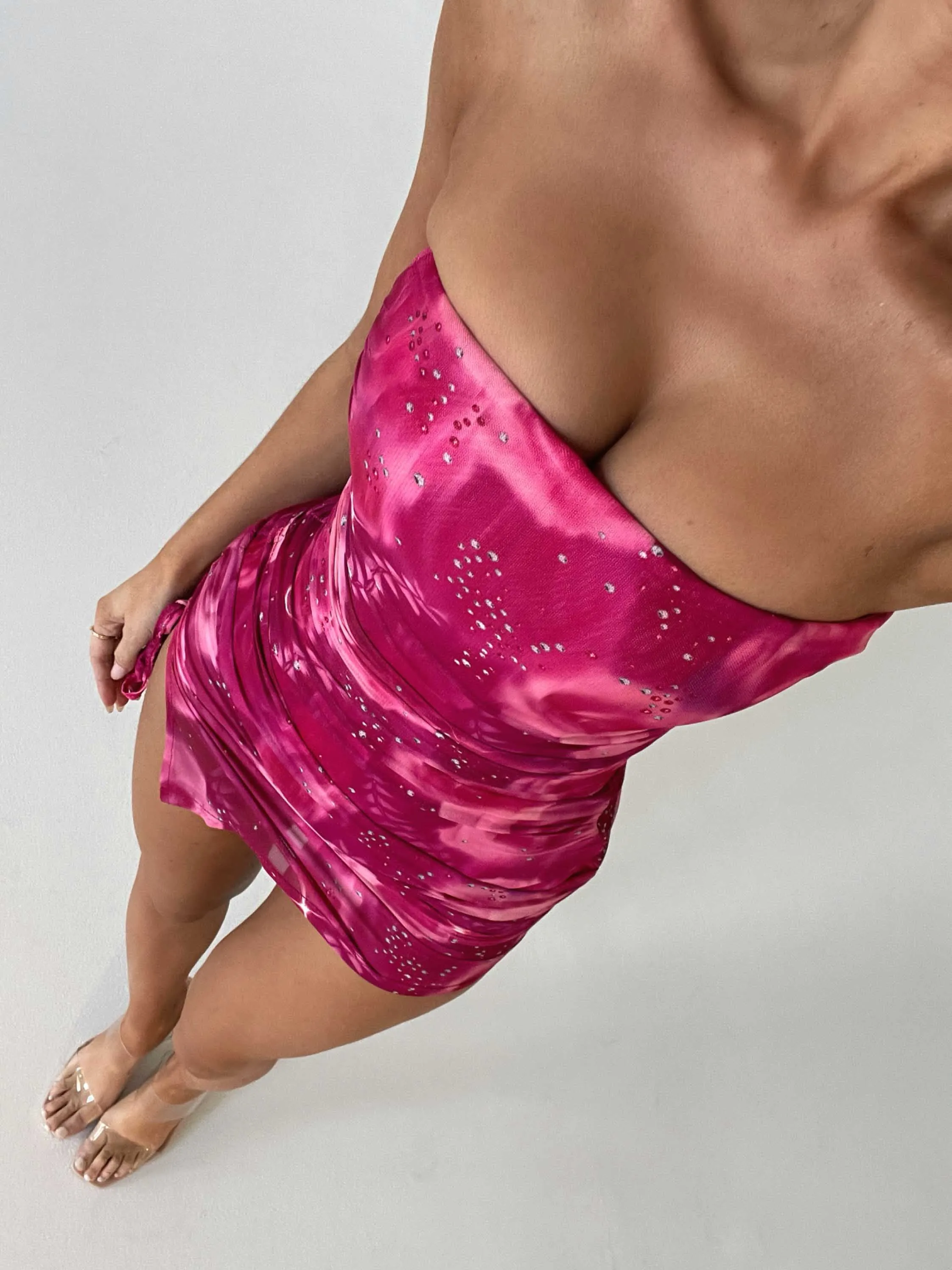 LABYRINTH MINI DRESS J'ADORE Back Glow