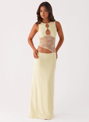 Prophecy Maxi Dress - Yellow Nordic Calm Effortless Pair