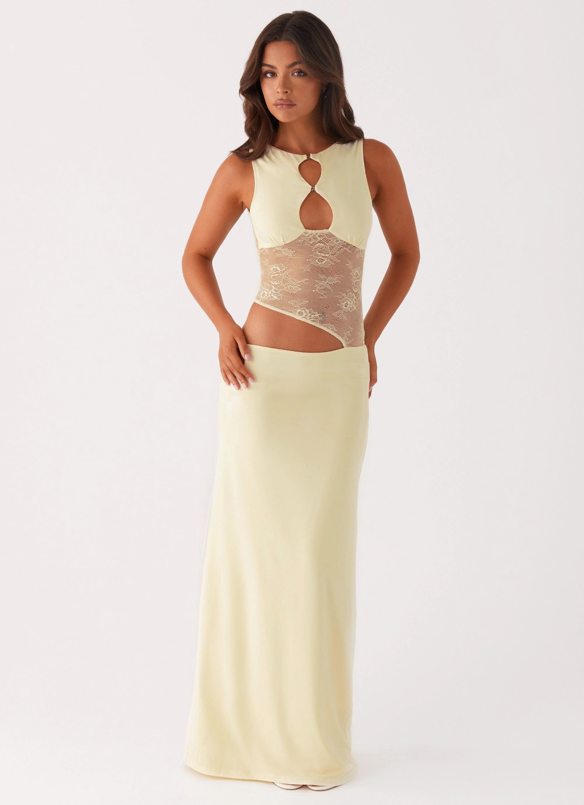 Prophecy Maxi Dress - Yellow Nordic Calm Effortless Pair