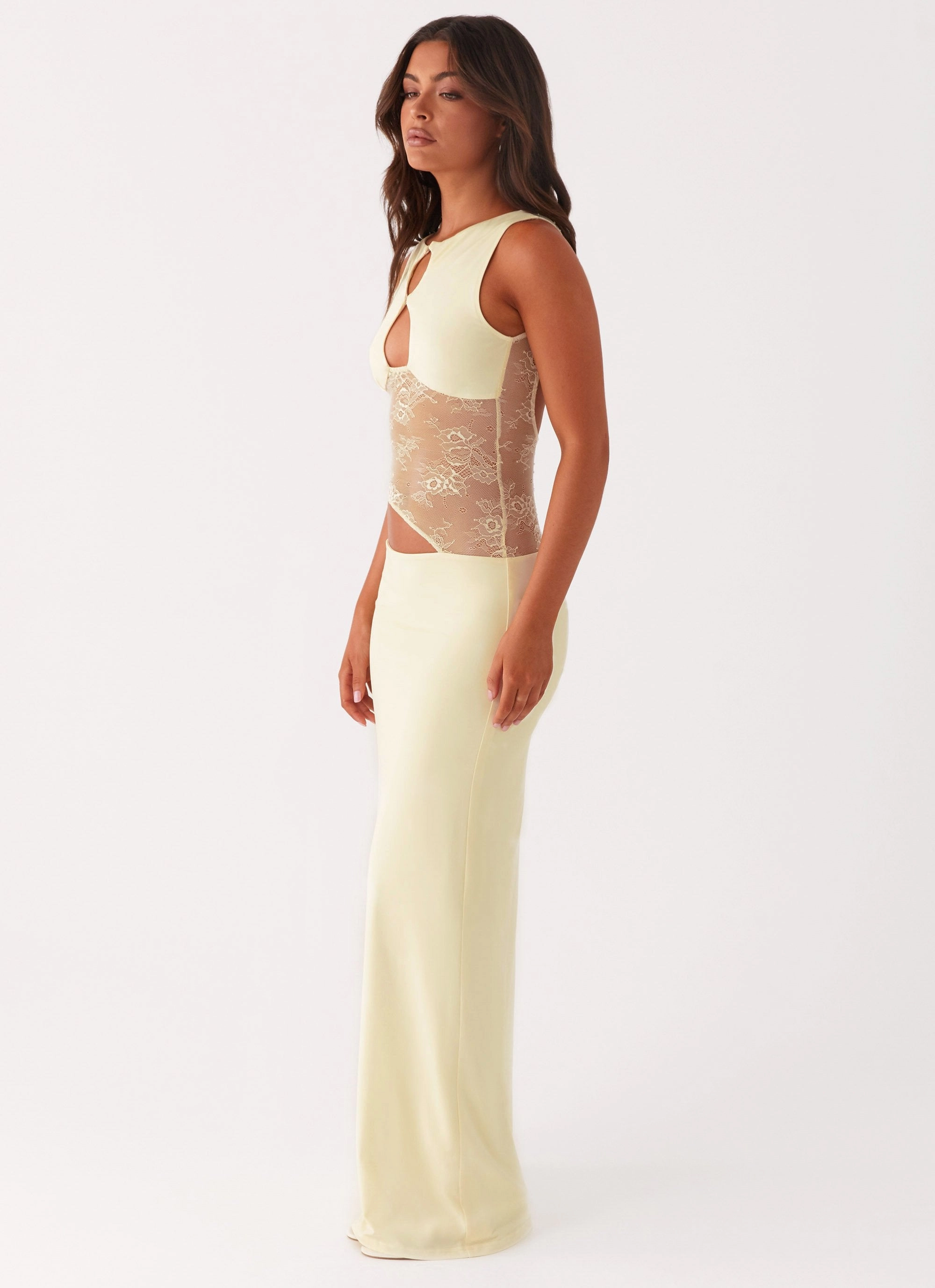 Prophecy Maxi Dress - Yellow Balanced feel