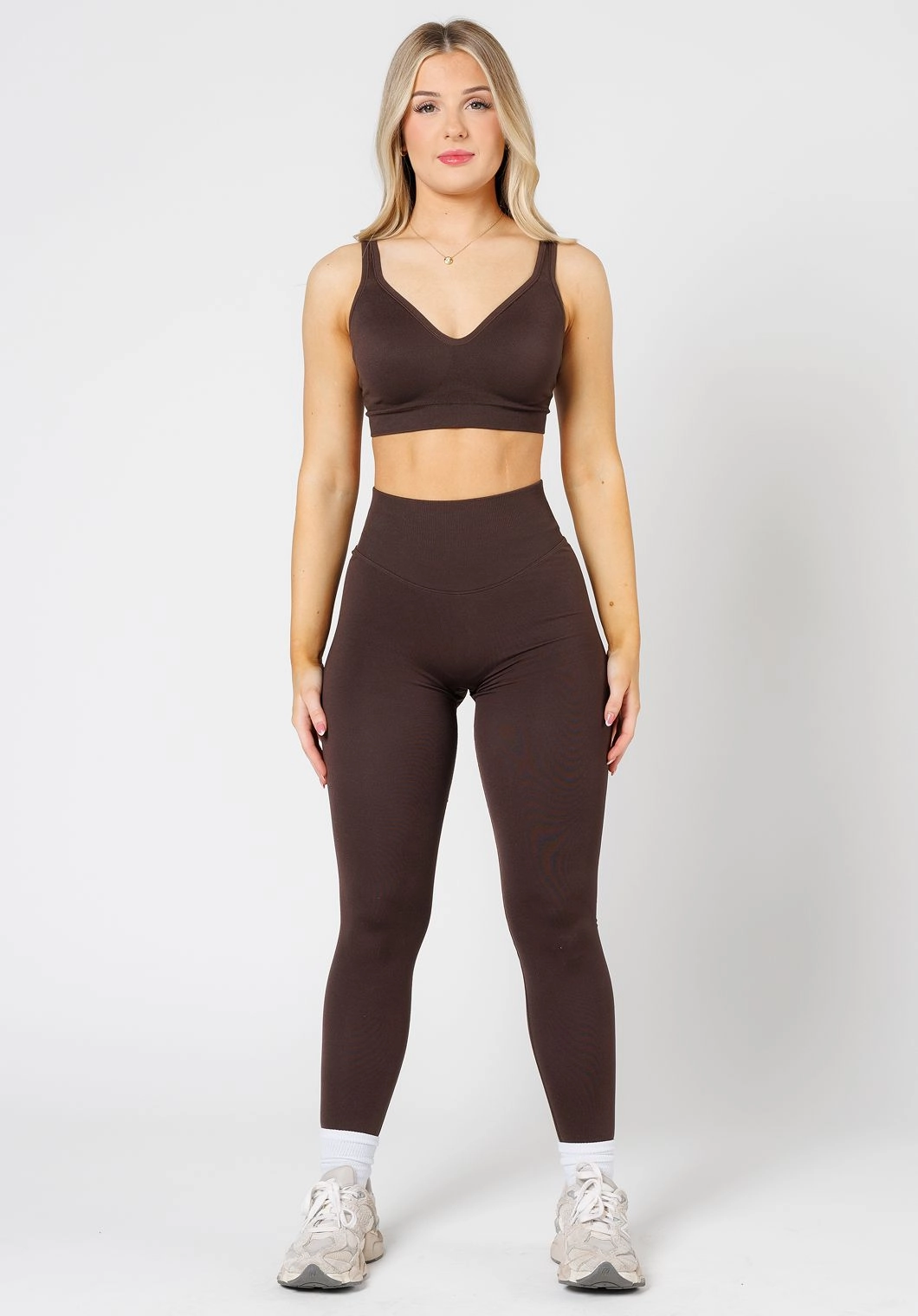 Effortless Comfort Wear CurveFlex Hourglass Sculptseam? Plus Seamless Legging Walnut