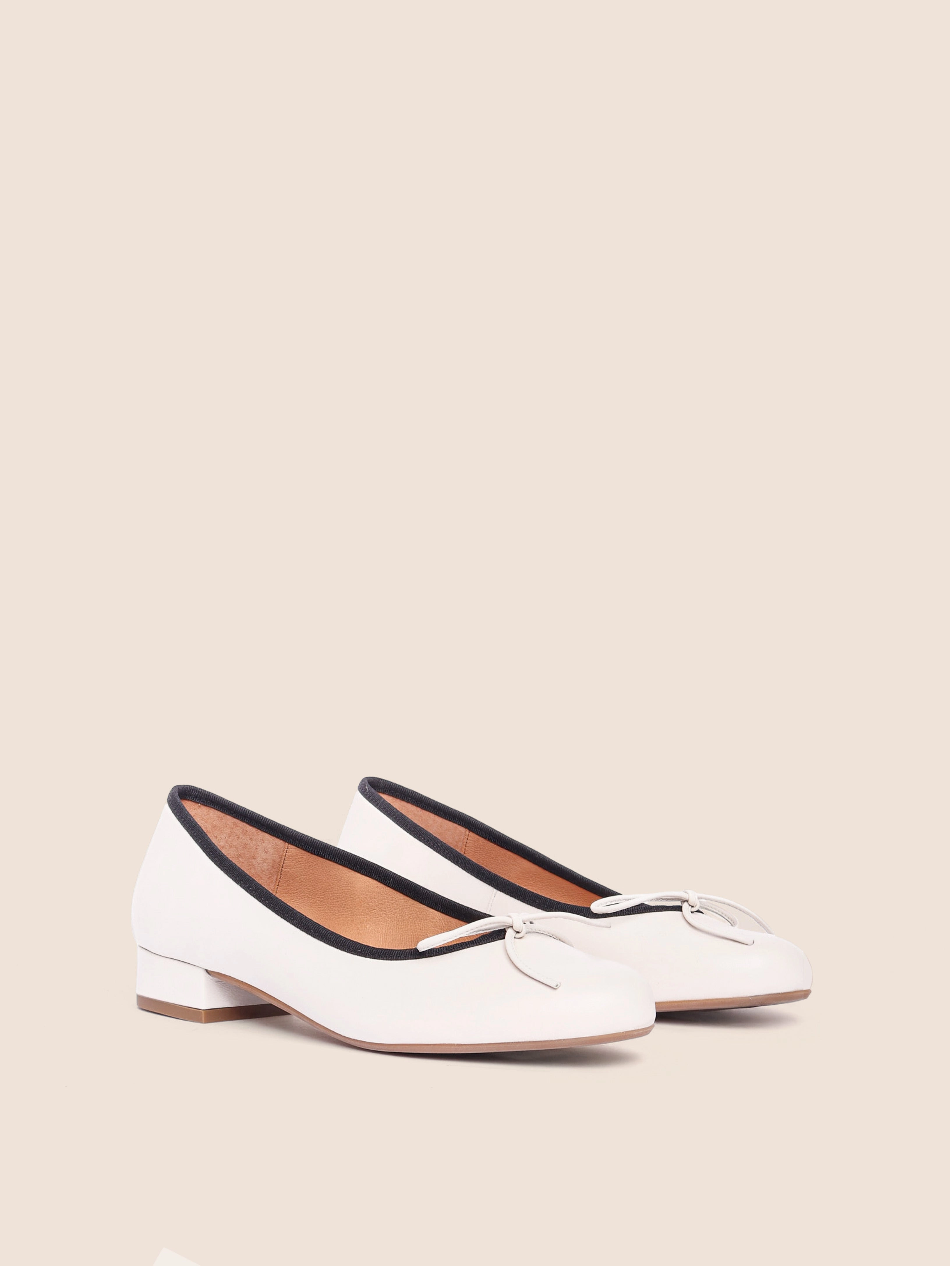 Covelo Cream Ballerina Comfortable Walking