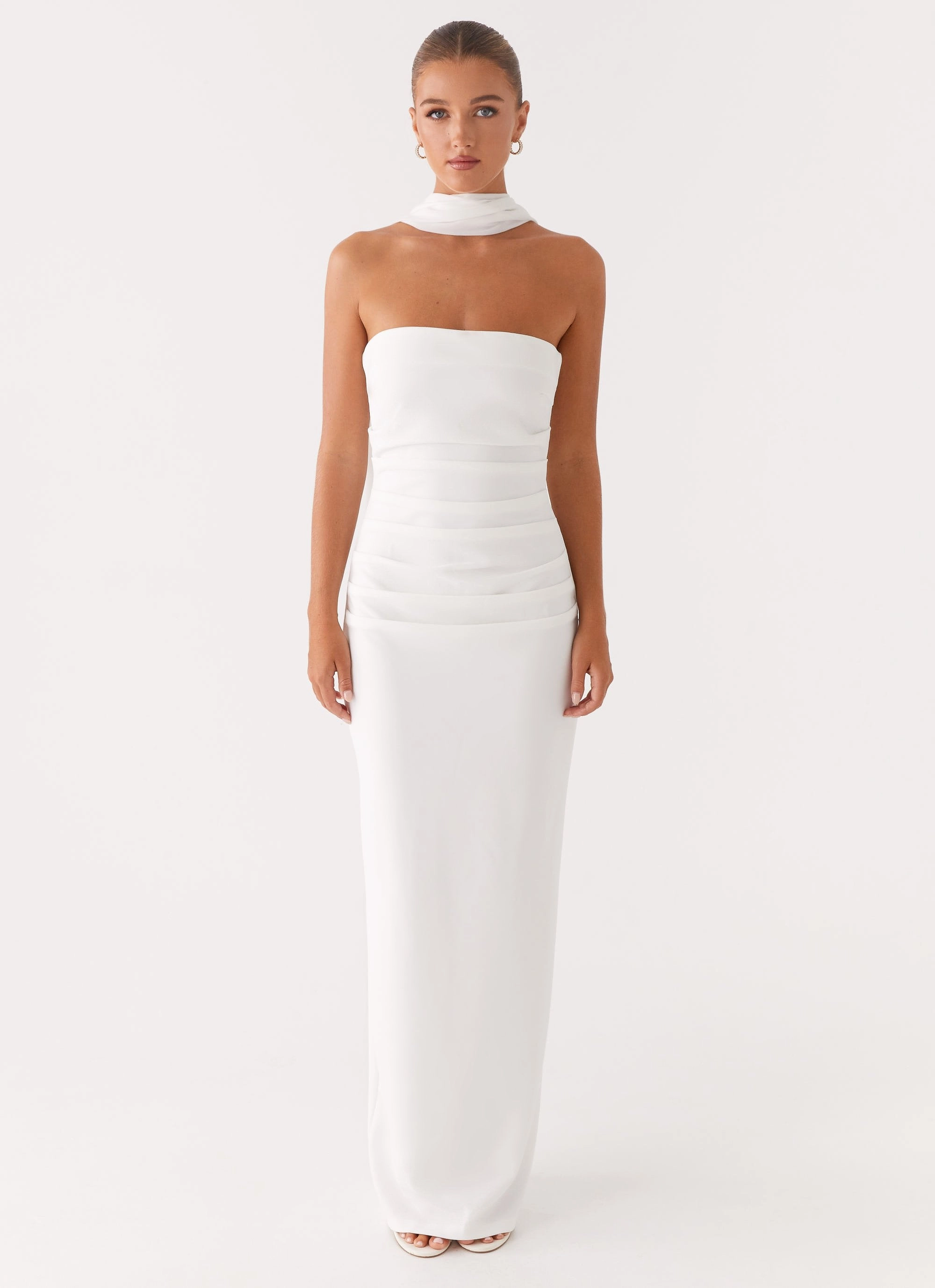Bold Design Libra Maxi Dress - White