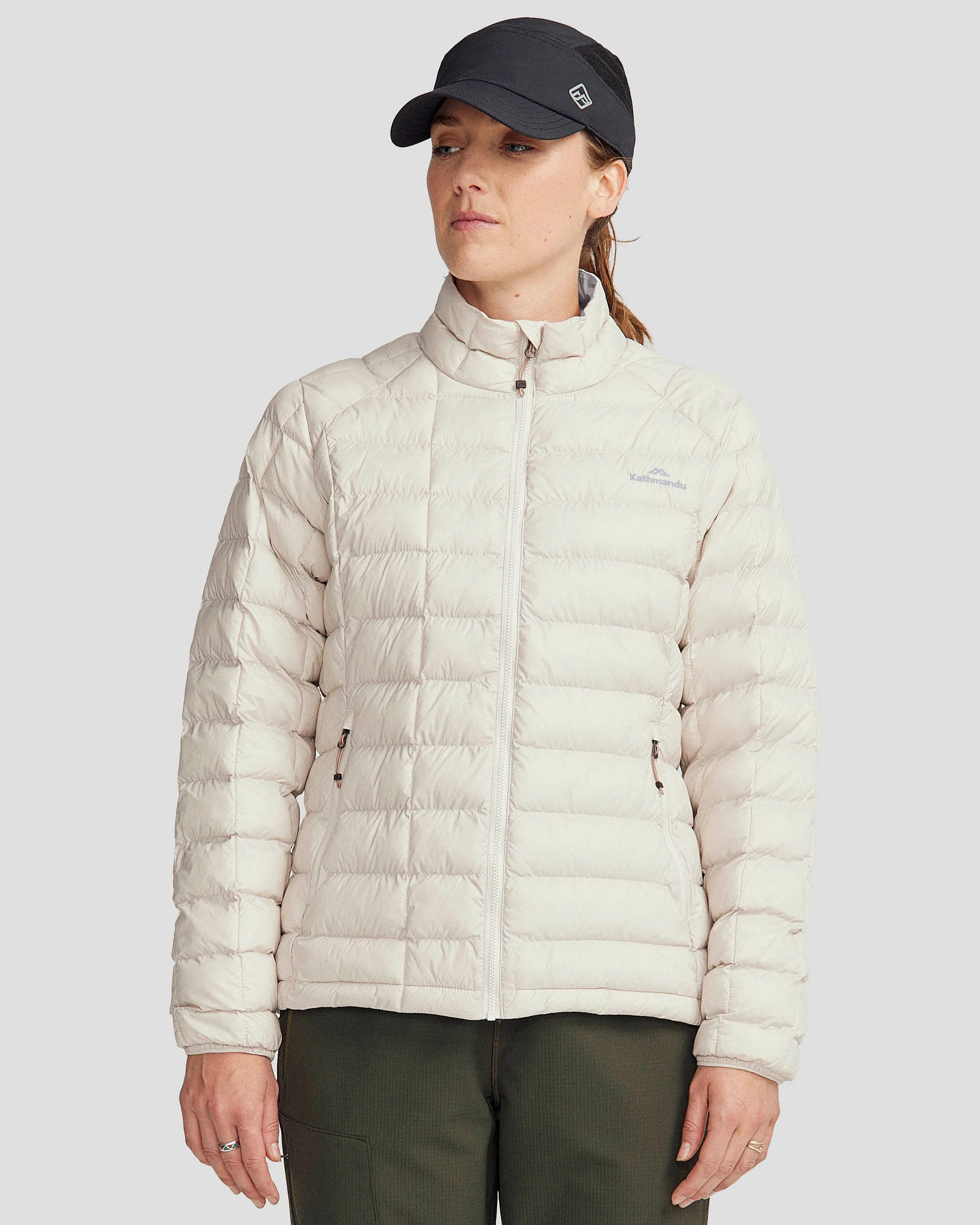 Luxury Appeal Quick Access Pockets Women's Heli Insulated Jacket - Shroom