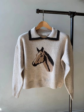 HORSIE Sweater Sporty Fit
