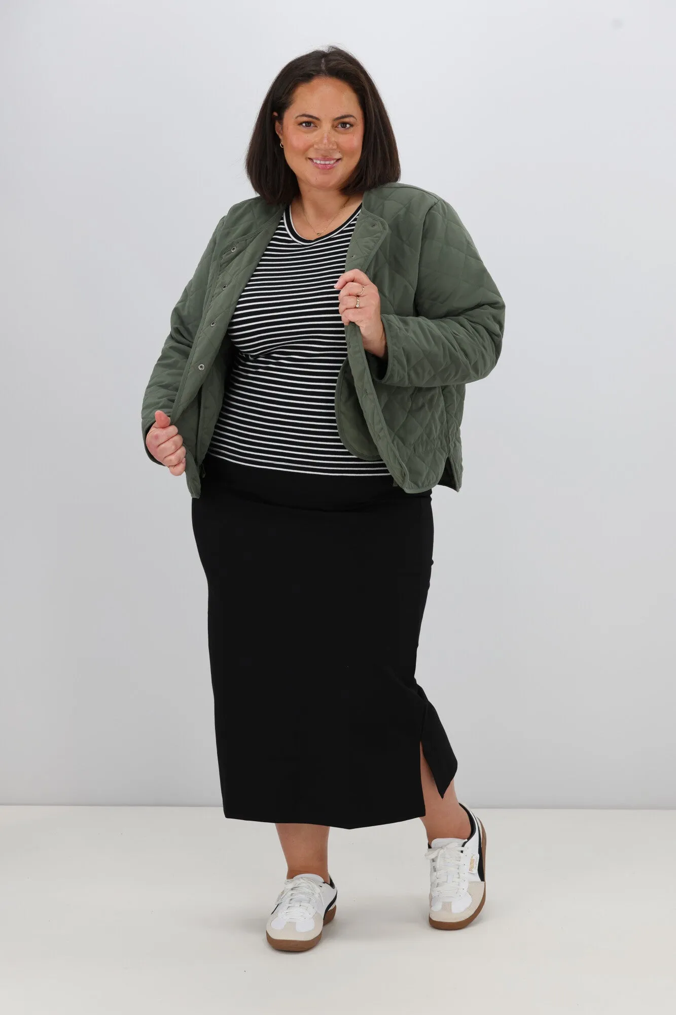 Layered Cuff System AS Colour Wo's Quilted Jacket Cypress