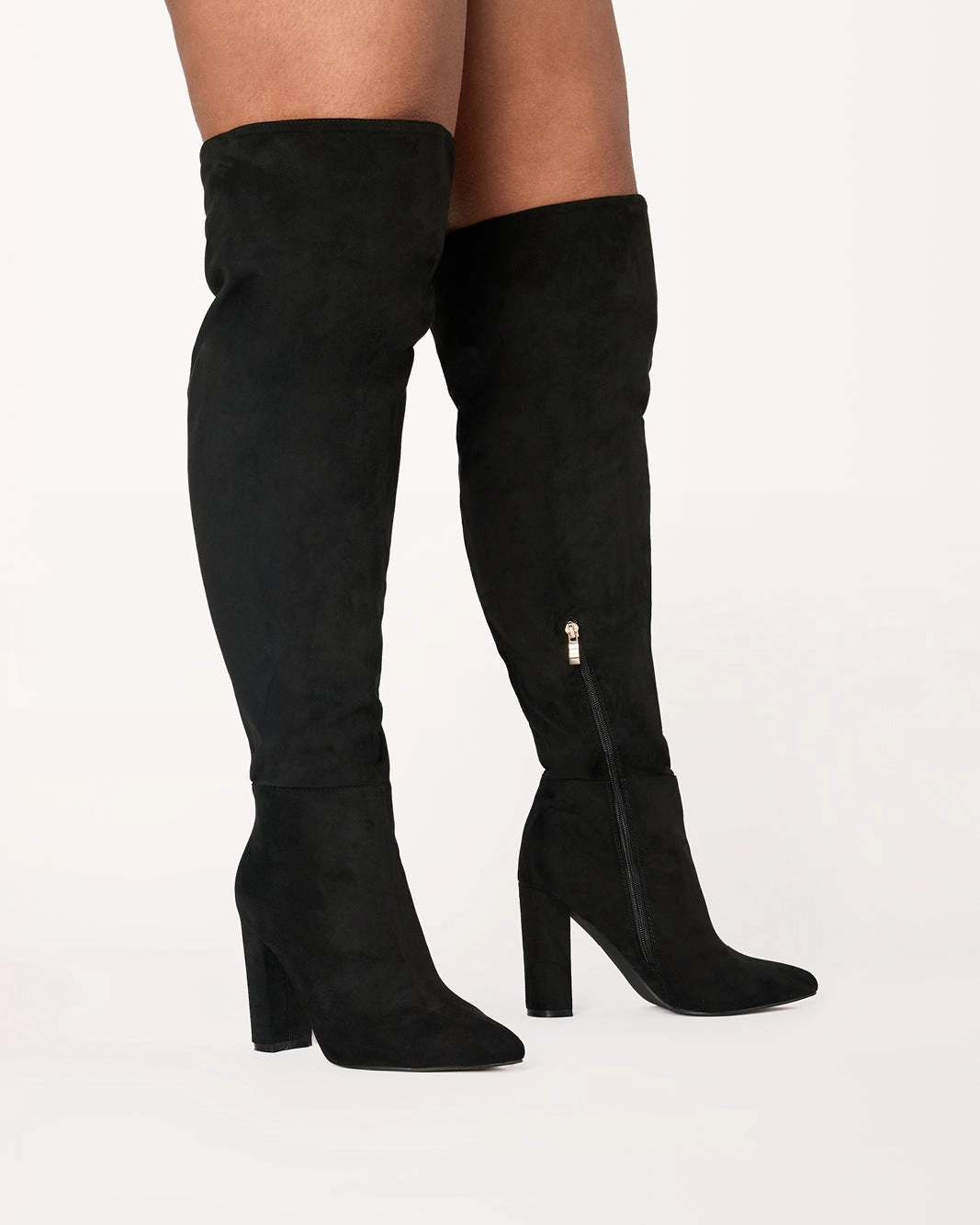 AnkleSupport MOSCOW CURVE - BLACK SUEDE