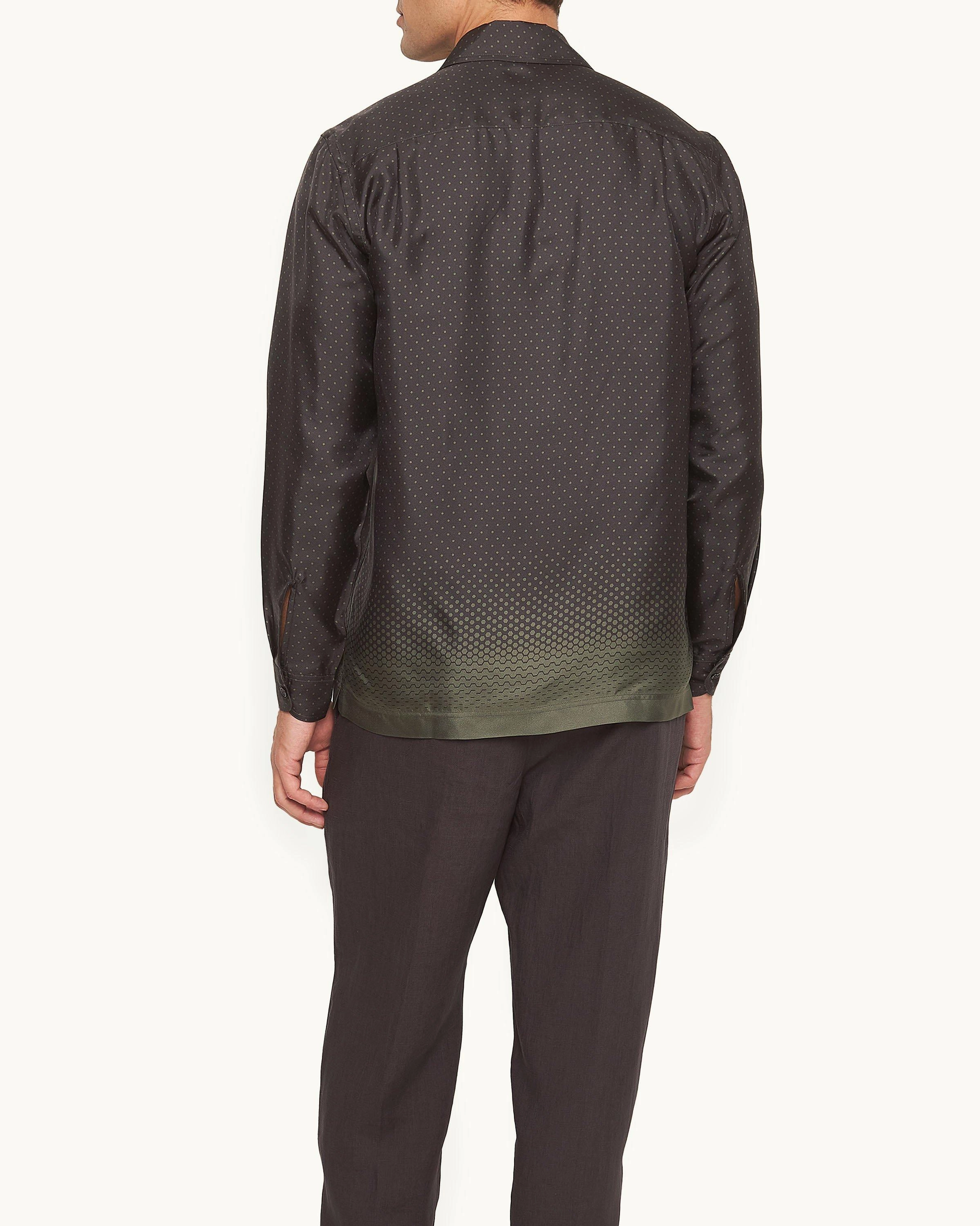 Roll-Up Sleeve Cocktail Event Ridley Silk