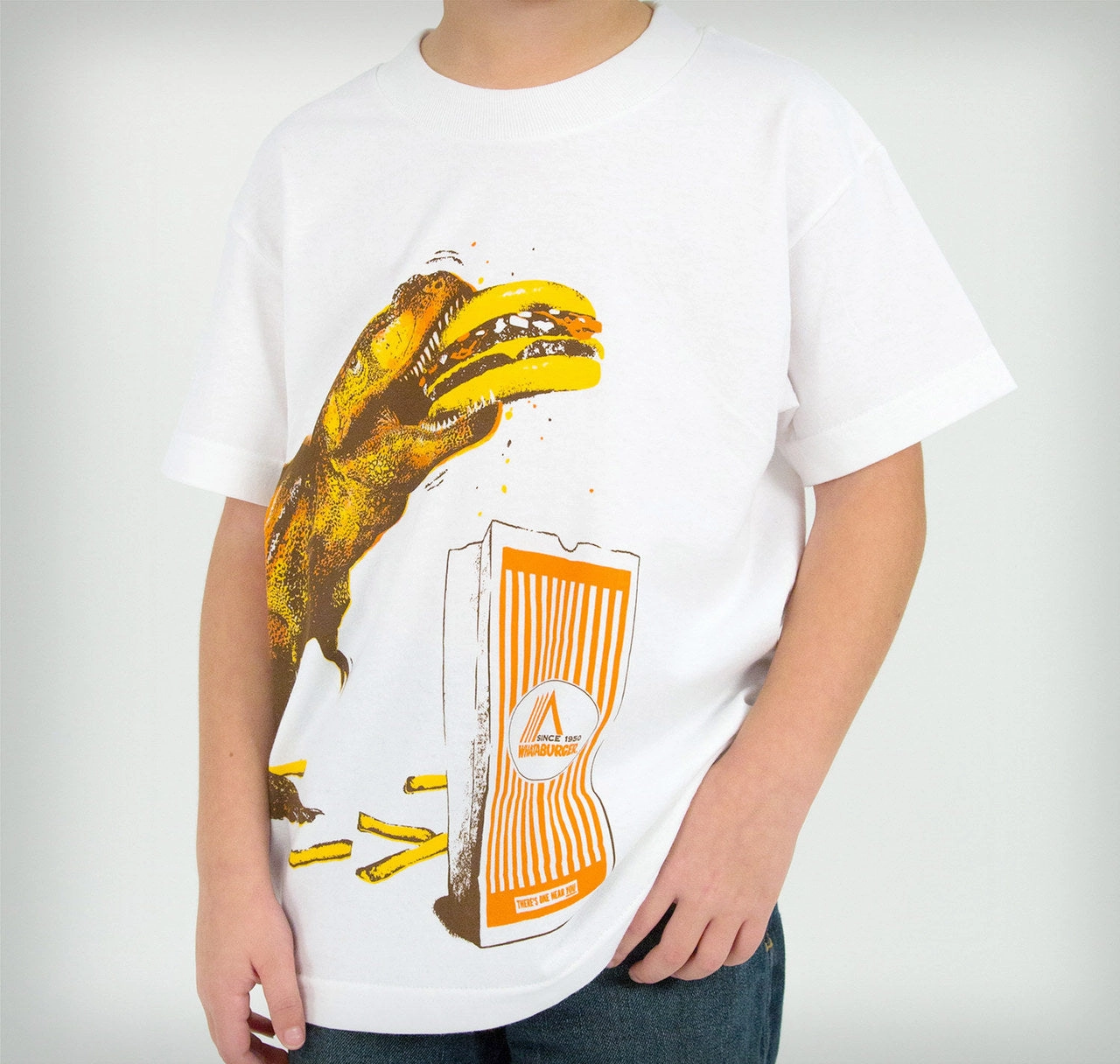 T-Rex Kids Tee MultiPocket Design ZeroWaste Construction