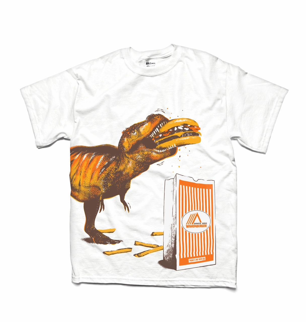 T-Rex Kids Tee AntiFade Treatment Double Layered Hem