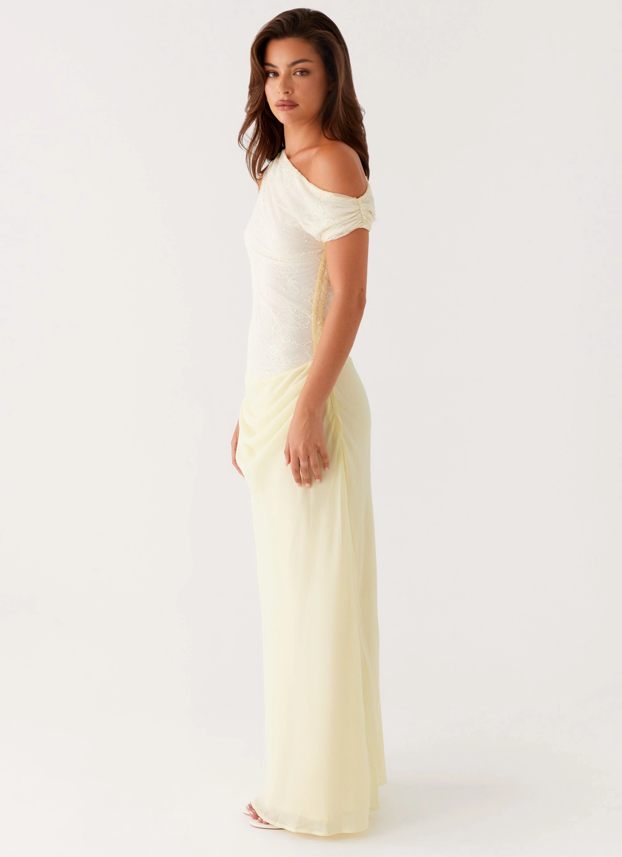 Lili Maxi Dress - Yellow Urban Look