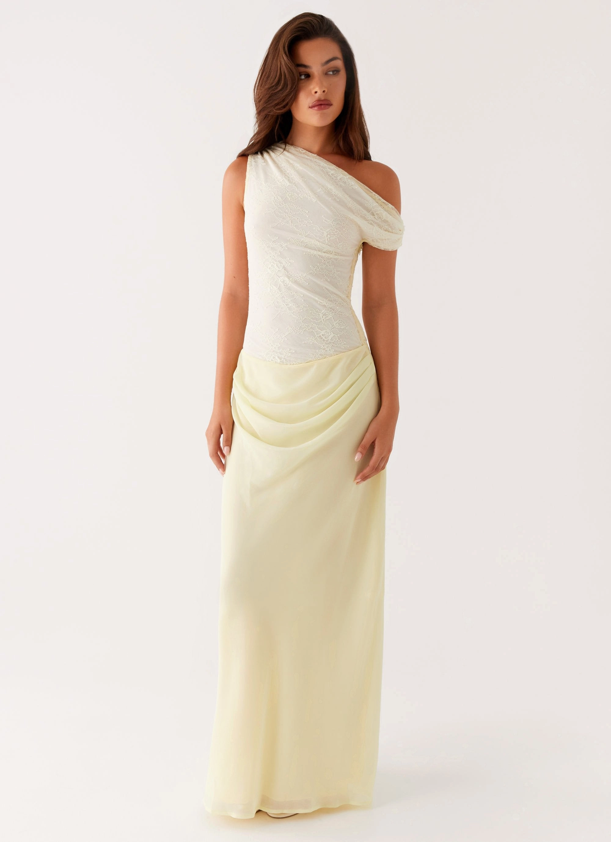 Lili Maxi Dress - Yellow Boho Tone
