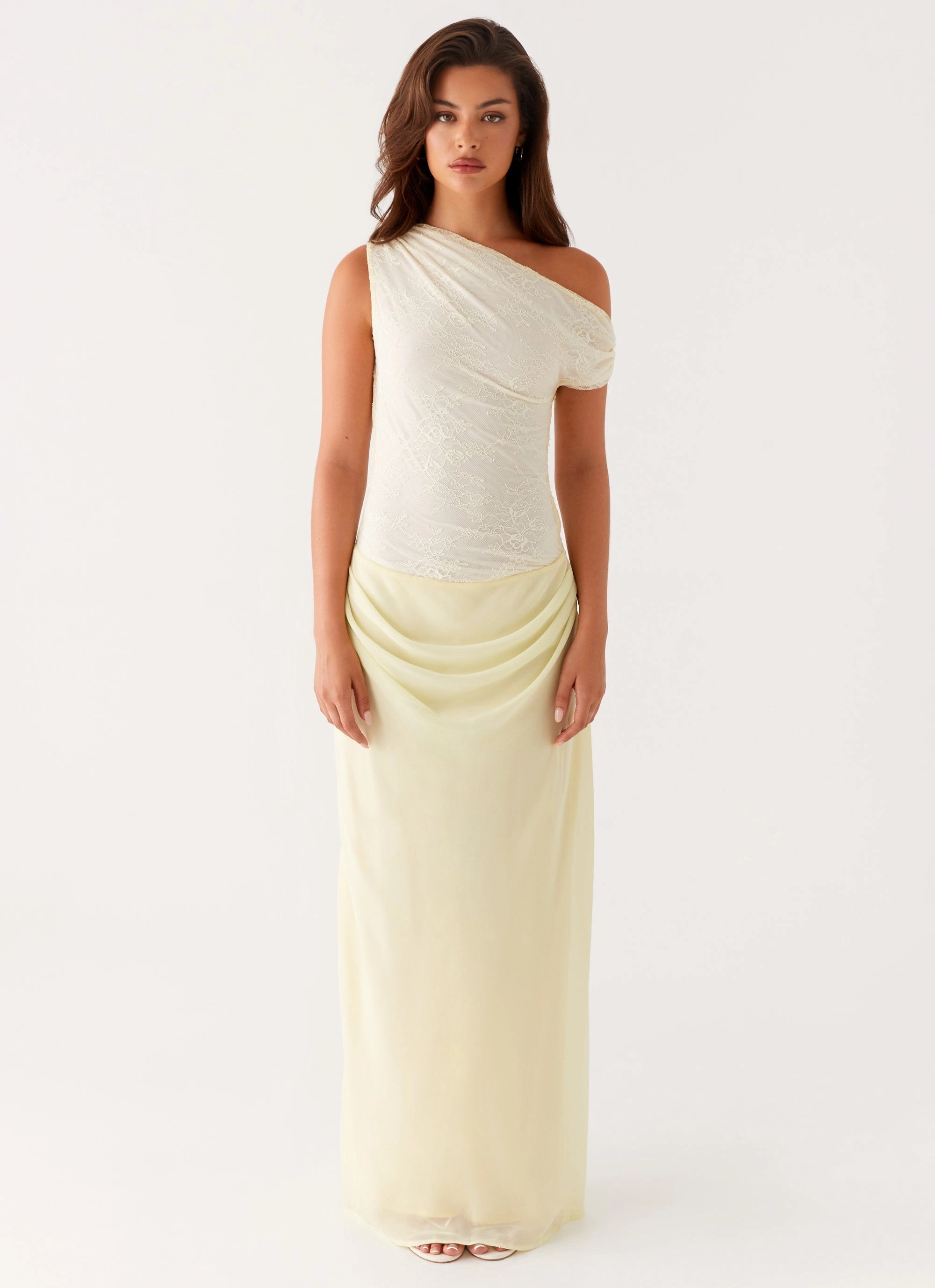Lili Maxi Dress - Yellow Smooth Motion