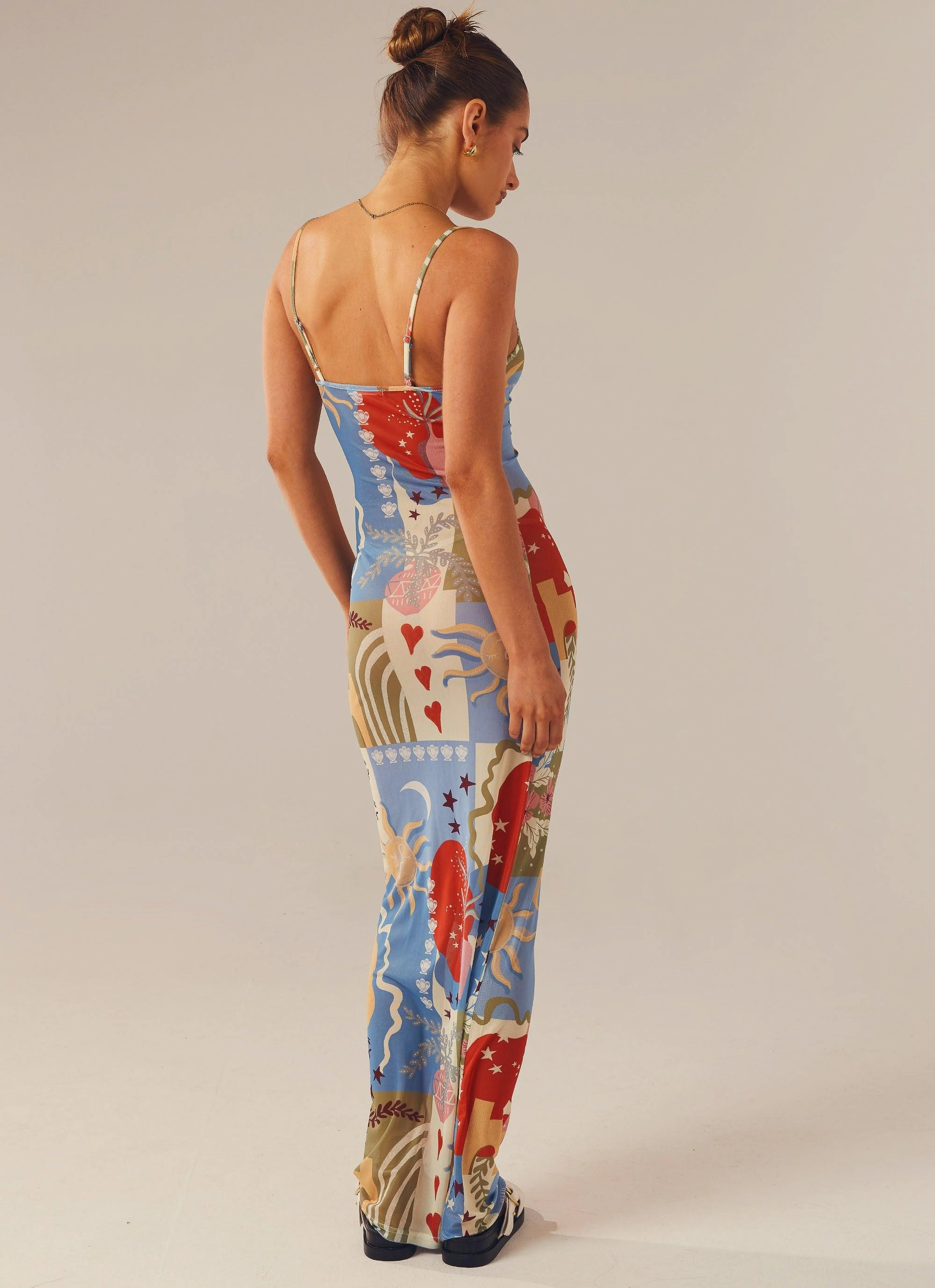 Work Mood Fall Fashion Wanderlust Maxi Dress - Fantasy Muse