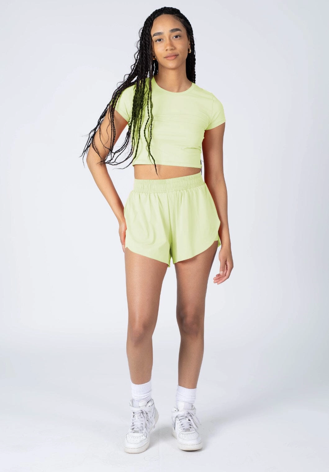 Home Wear stripe design LiteSpeed Fast Track Short Clover