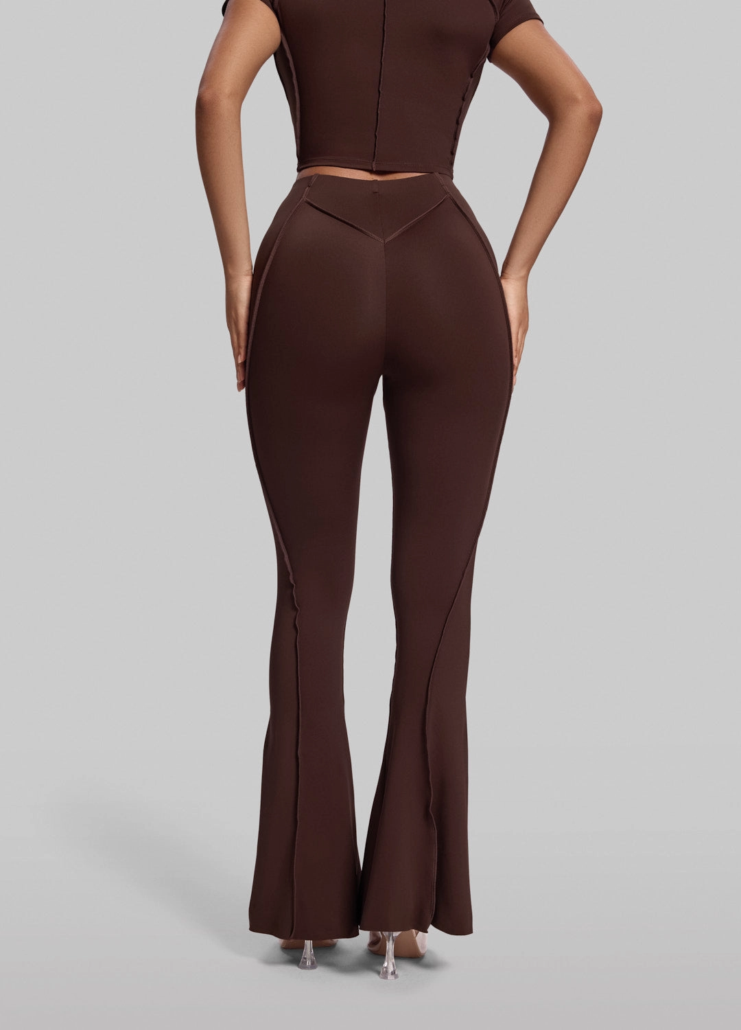 Longline Flare Leggings Extra Soft Evening Walk