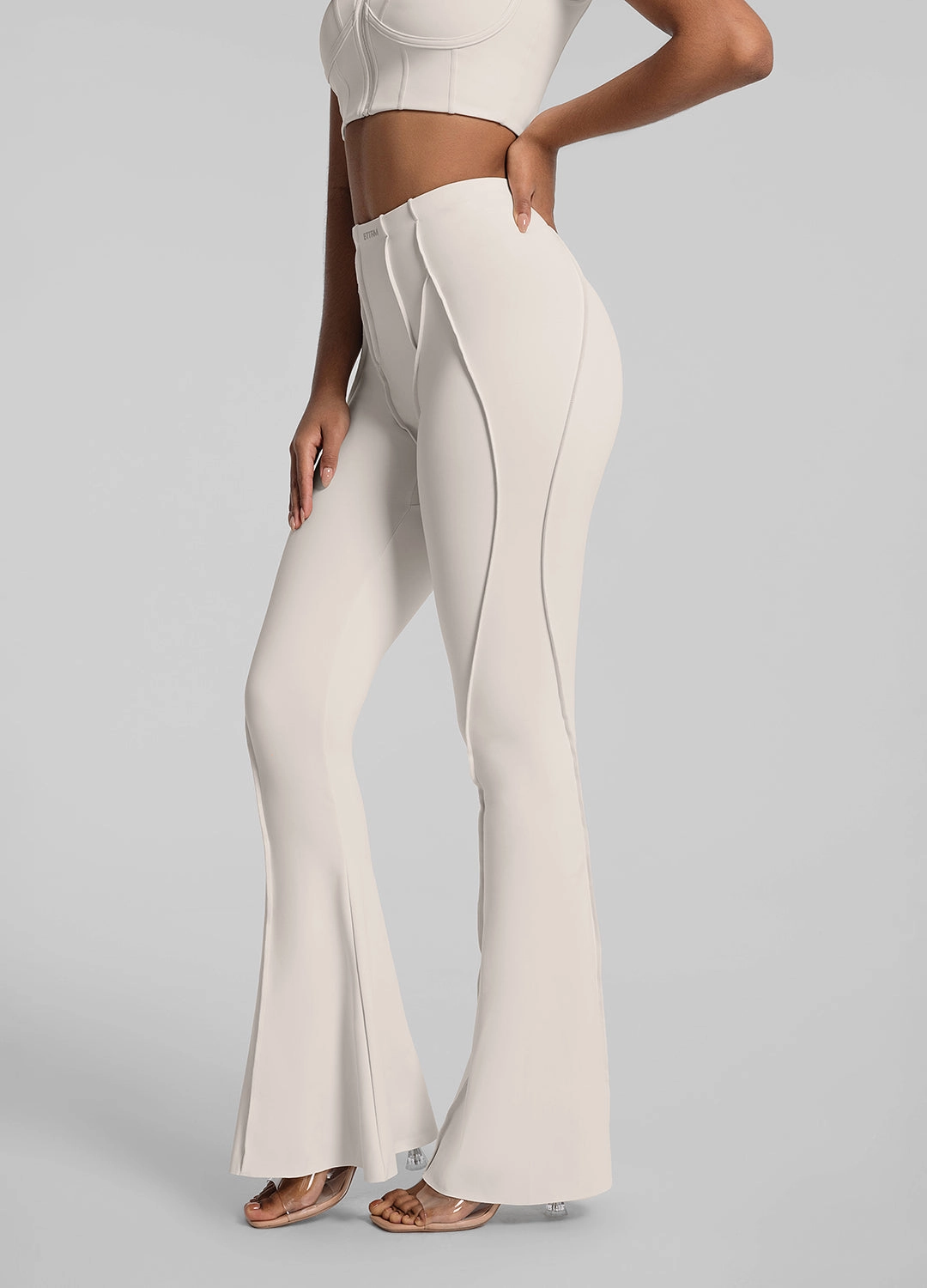 Longline Flare Leggings Breathable Wear Fit Relaxed Design