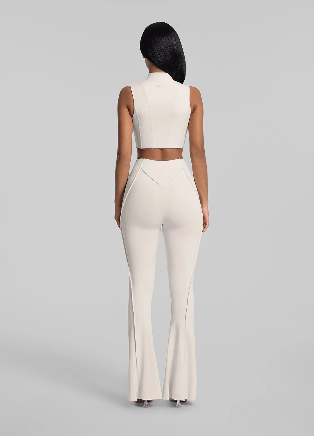 Longline Flare Leggings Sporty Look