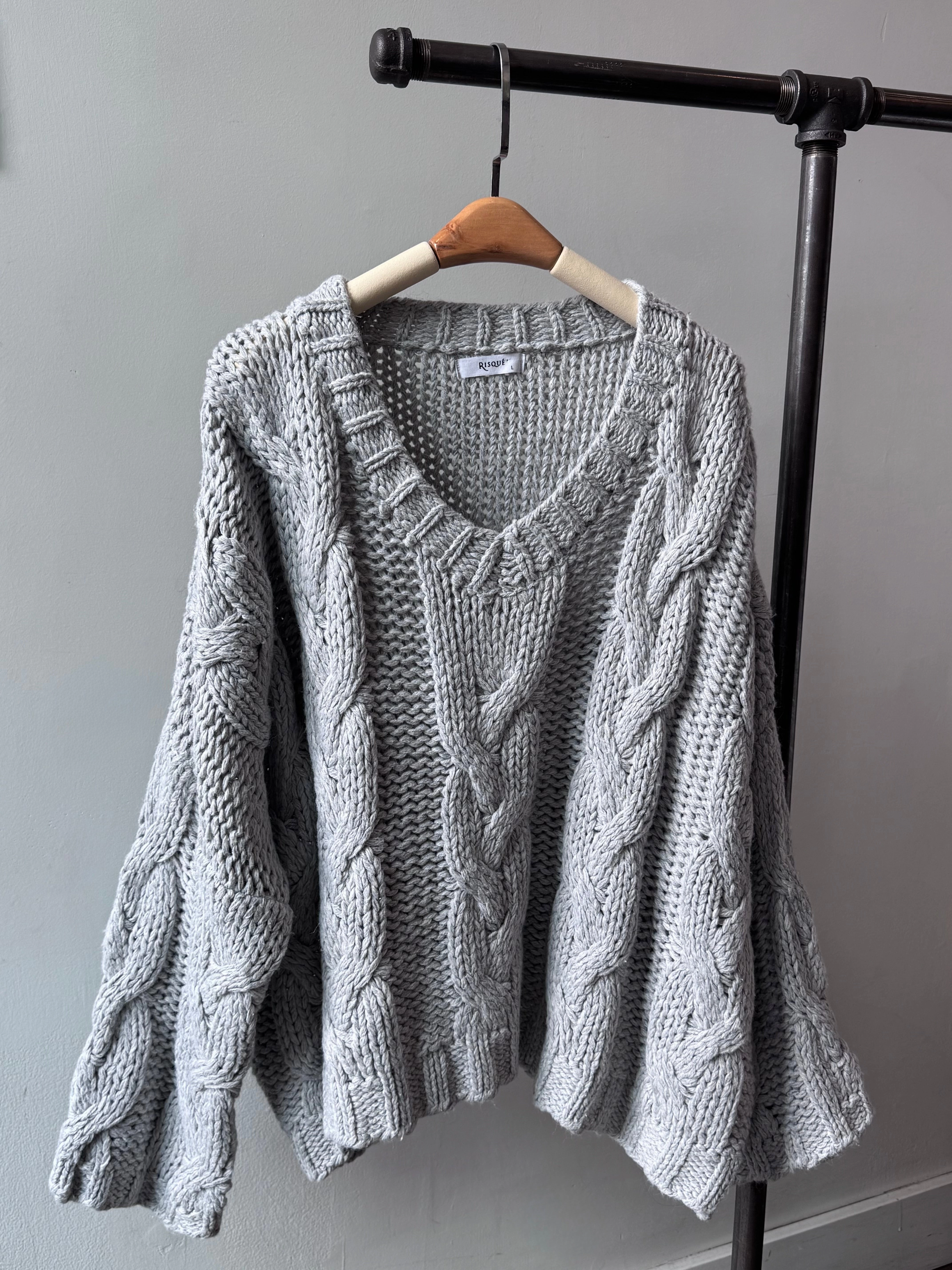 LOOK WITHIN Sweater Simple Cozy Anti Pilling Surface