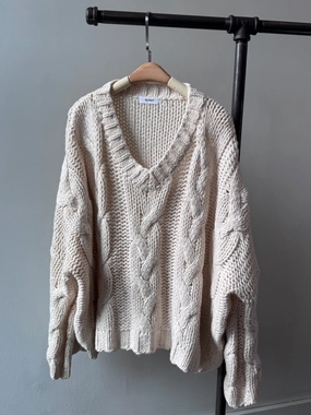 Cozy Fleece Roomy Comfort LOOK WITHIN Sweater