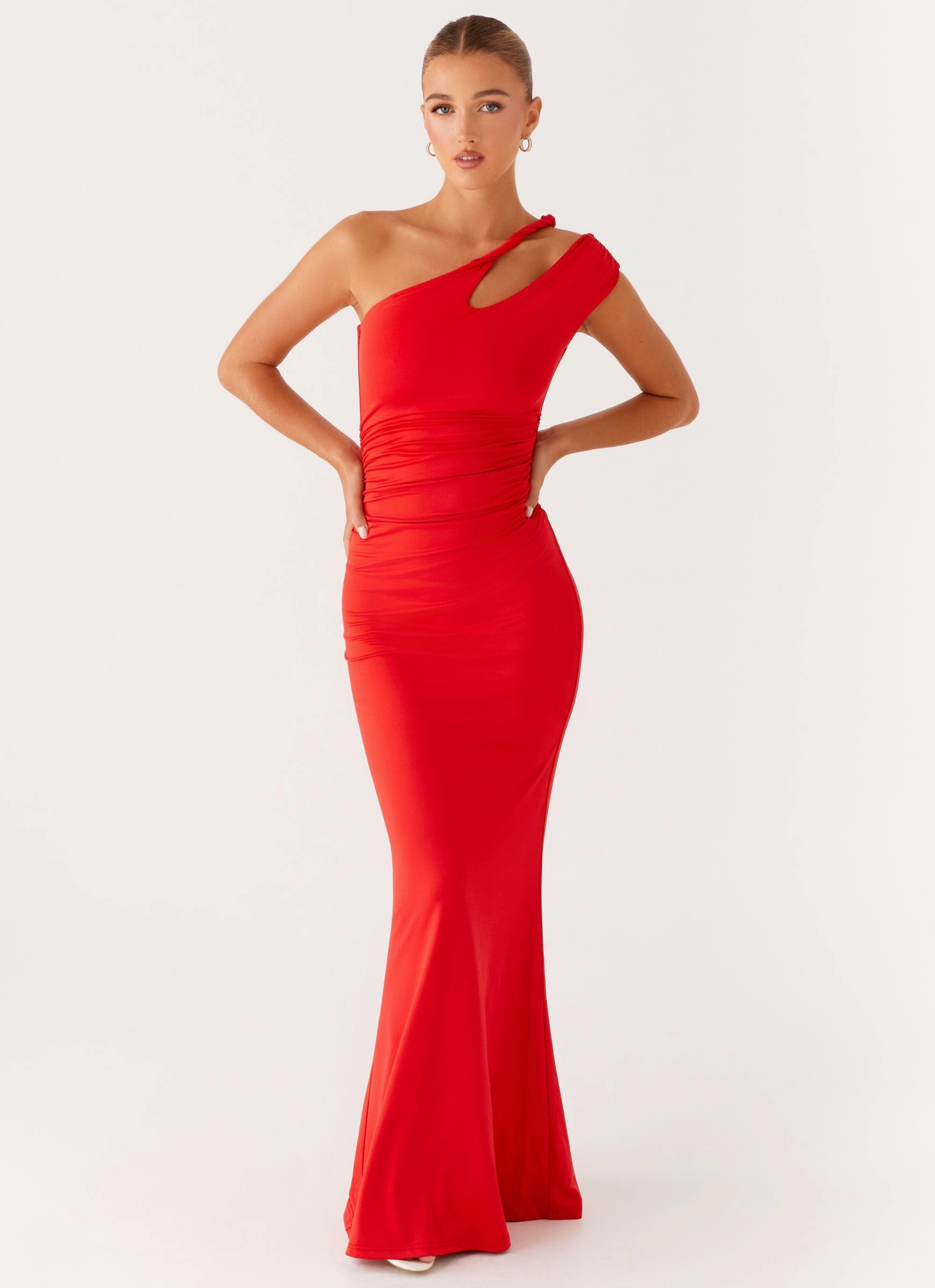 Mix-And-Match Relaxed and Effortless Lopez Maxi Dress - Tangerine