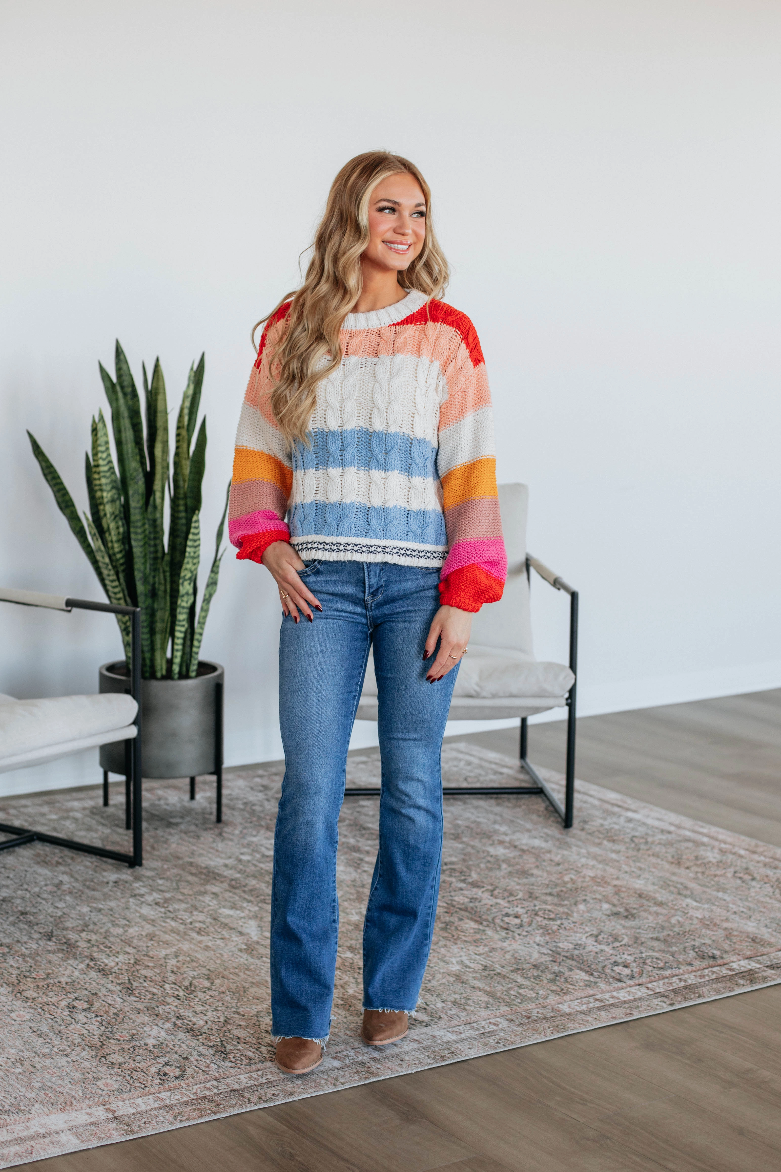 Sustainable Yarn Lost Without Hue Sweater