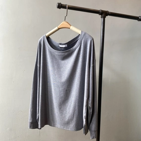 LOULOU Oversized Top Wrinkle prone Mild Weather