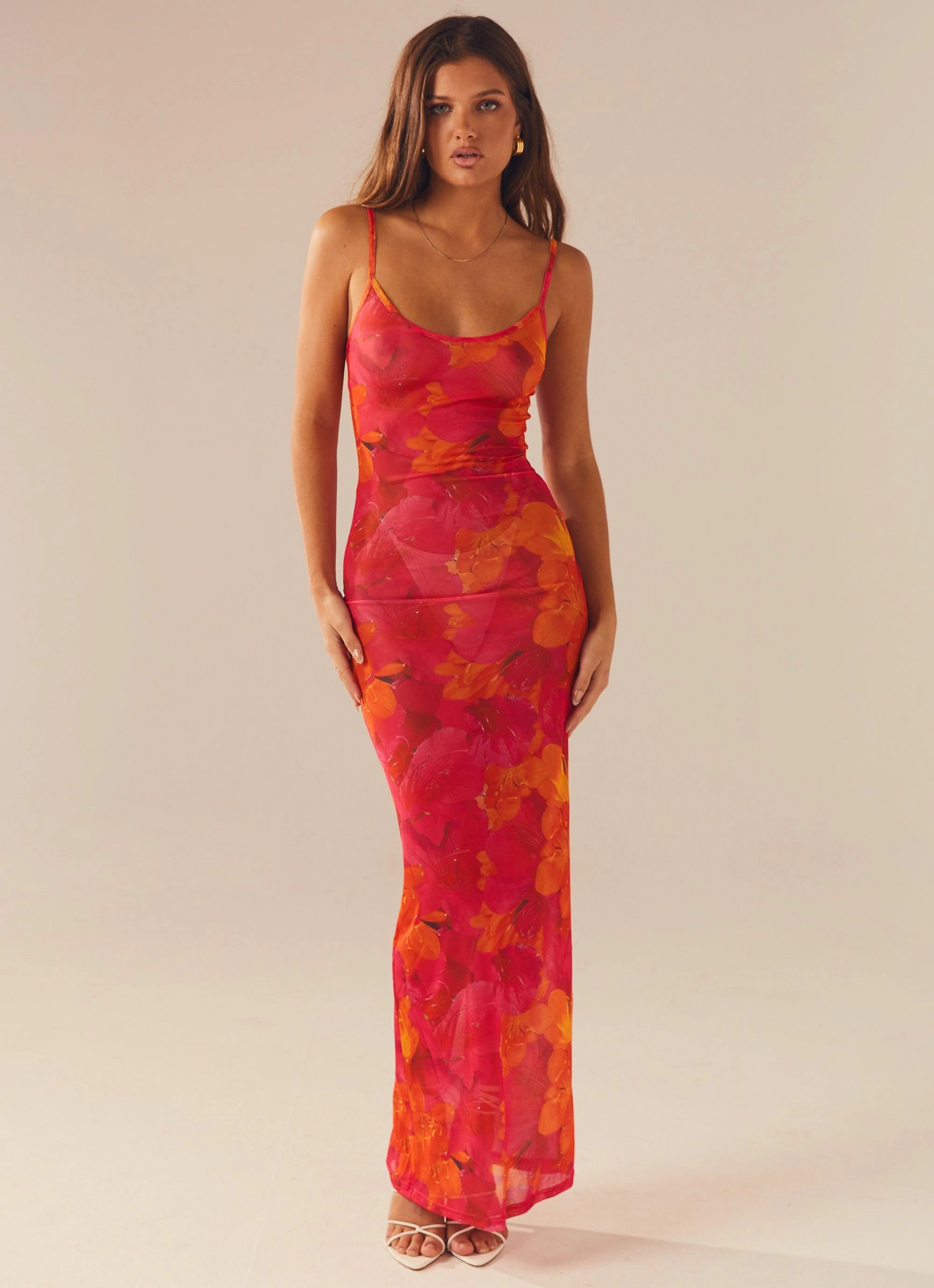 Everyday Comfort Wear Love On The Run Maxi Dress - Floral Sun