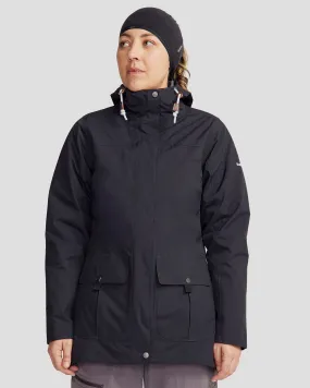 Water resistant coating Women's Benmore 5-in-1 Jacket - Black